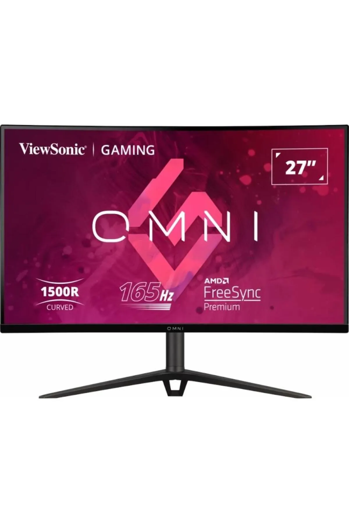 ViewSonic 27" Va Vx2718-2kpc-mhdj 1ms 165hz Hdmi-dp Kavi?sli? Gaming Moni?tör 2560x1440