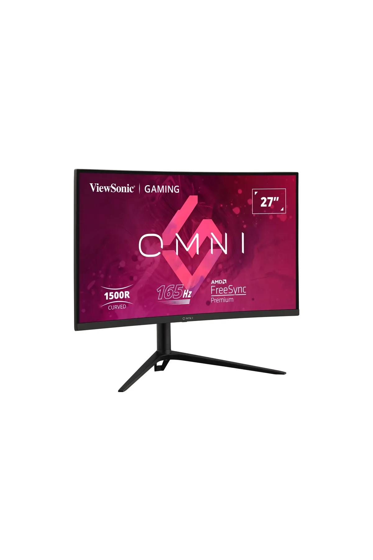 ViewSonic 27'' Vx2718-2kpc-mhdj Qhd 2560 X 1440 Freesync 1ms 165hz 2xhdmı Dp Curved Monitör