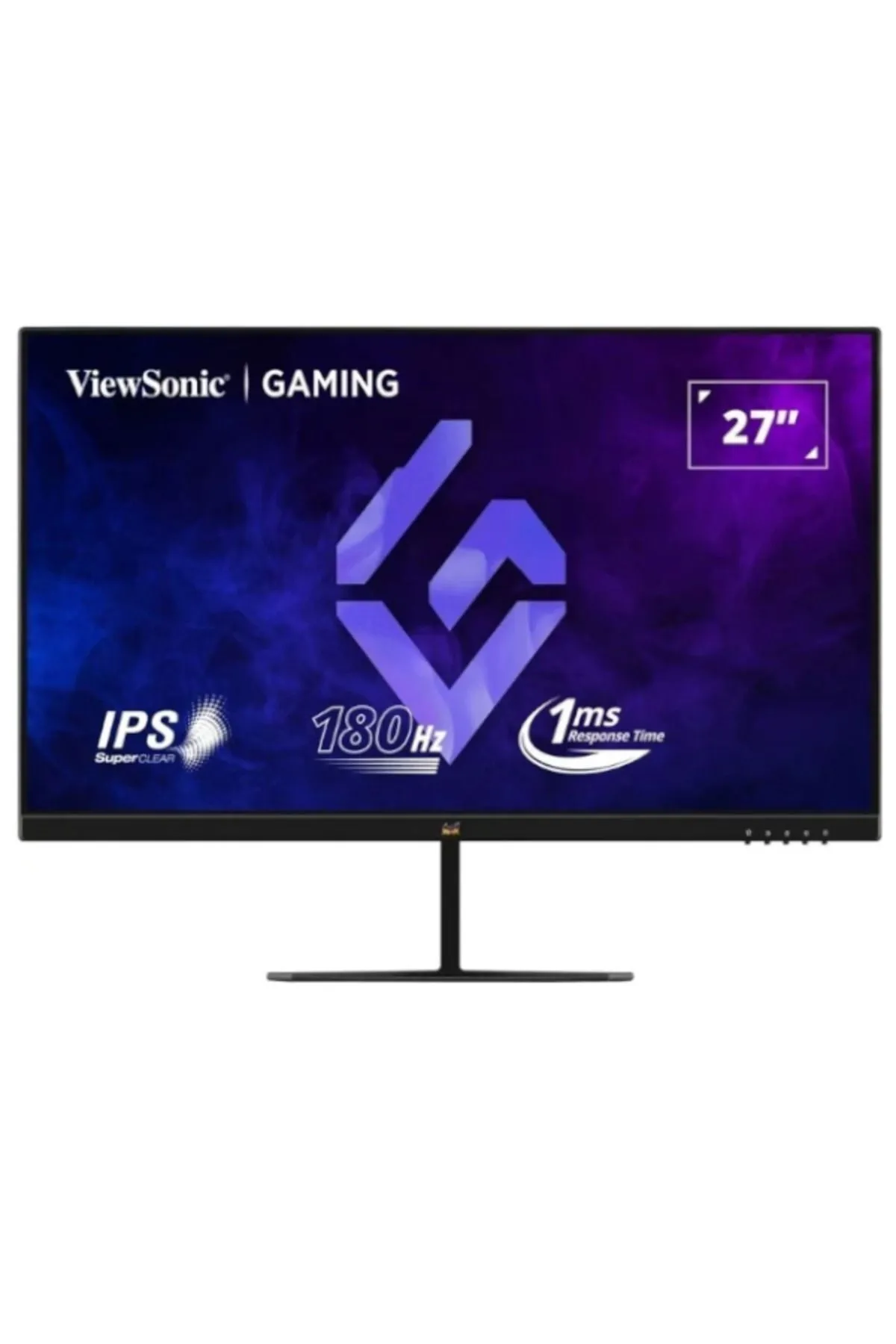 ViewSonic 27" VX2779-HD-PRO FULLHD 1MS 180HZ IPS HDMI DP FREESYNC HDR10 SUPERCLEAR GAMING MONITOR