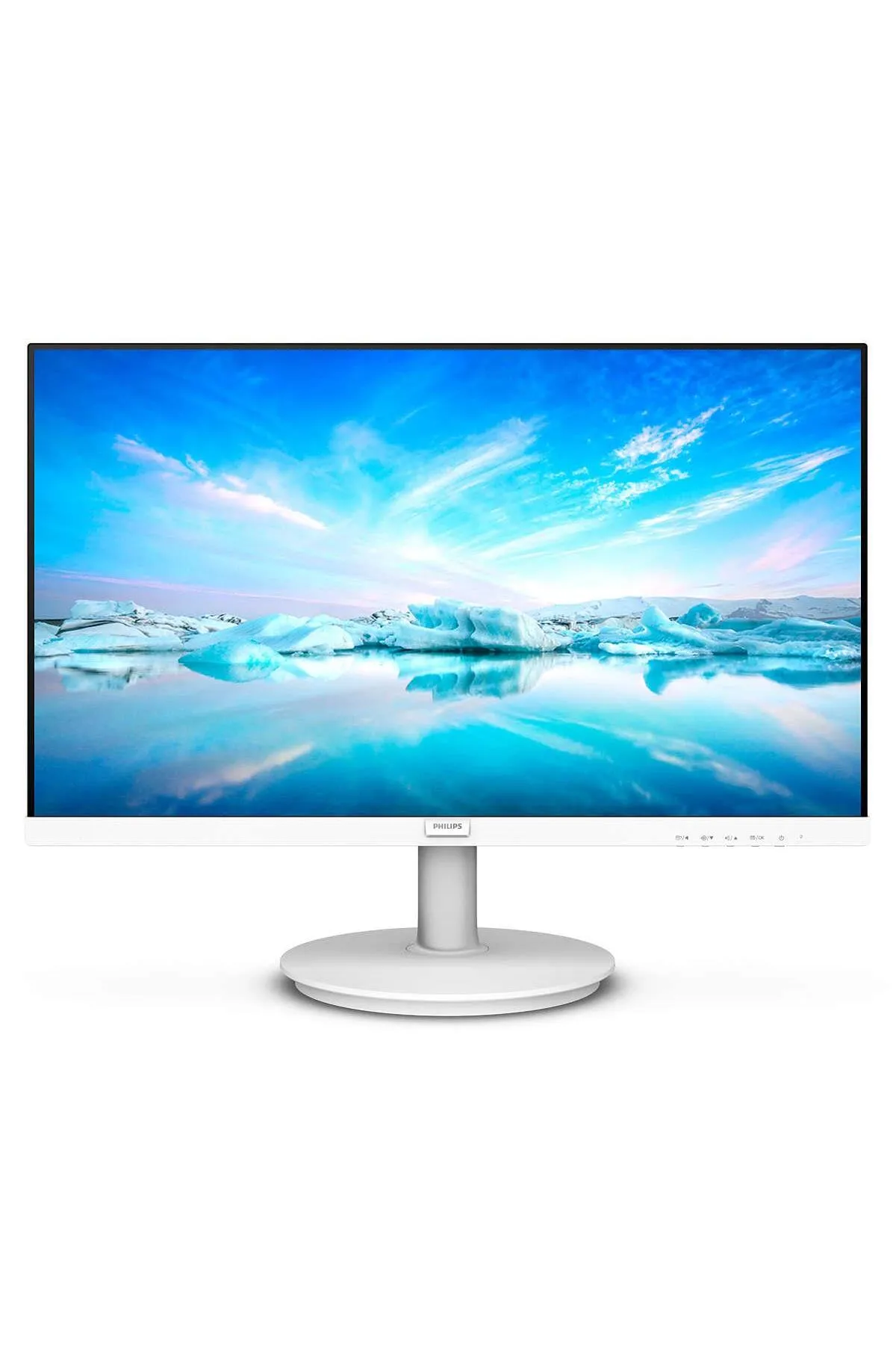 Philips 271v8aw Vline 27" Led Ips 4ms 75hz 1920x1080 Fullhd Vga Hdmı Multimedya (VESA) Beyaz Monitör