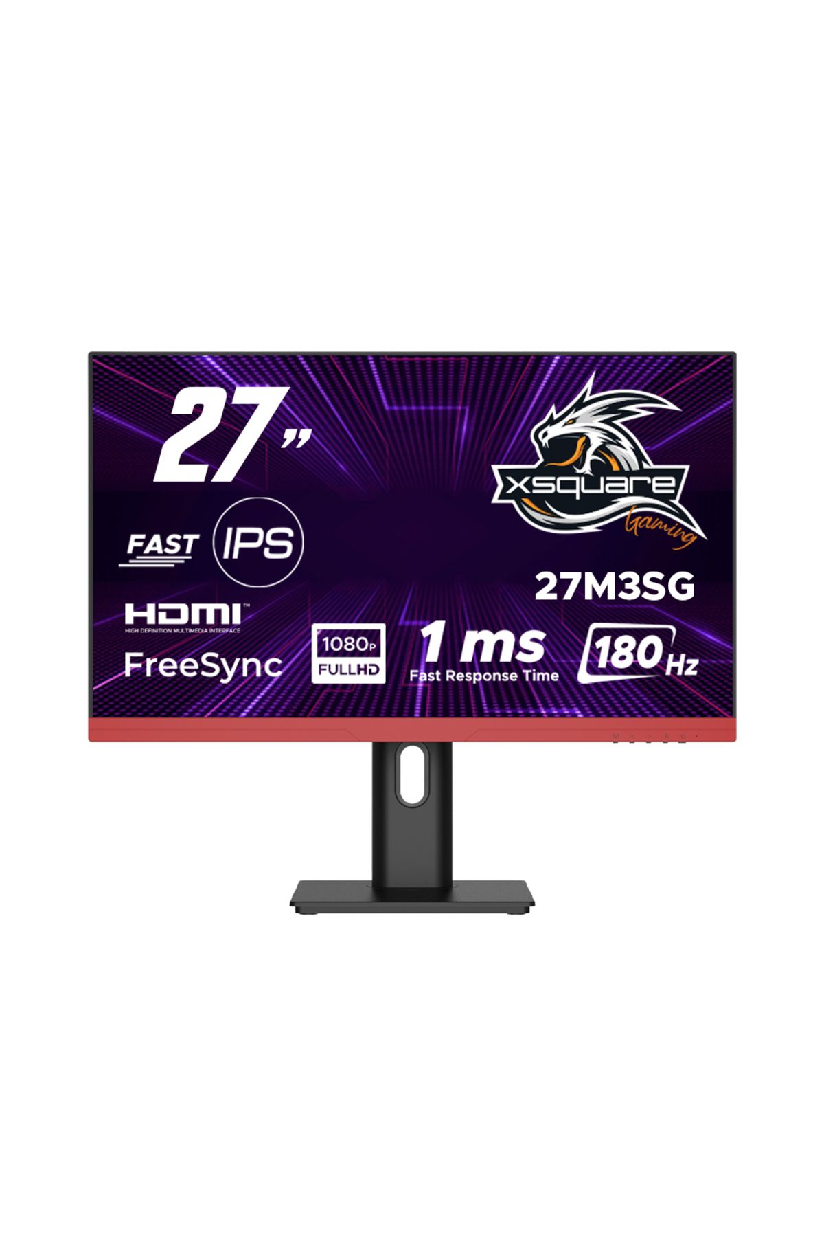 Dexim 27m3sg 27'' 180hz 1ms (HDMI DP) Freesync Adaptive Sync Full Hd Fast Ips Pivot Gaming Monitör