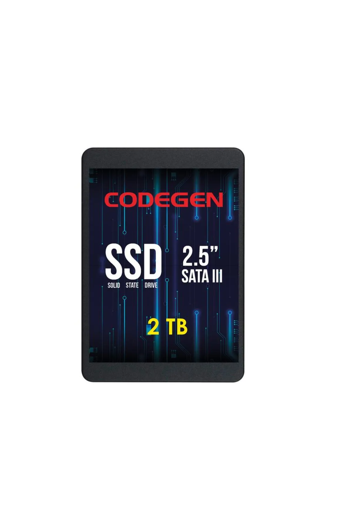 Codegen 2TB 2,5" SATA 3 560MB-500MB/S SSD DİSK CDG-2TB-SSD25