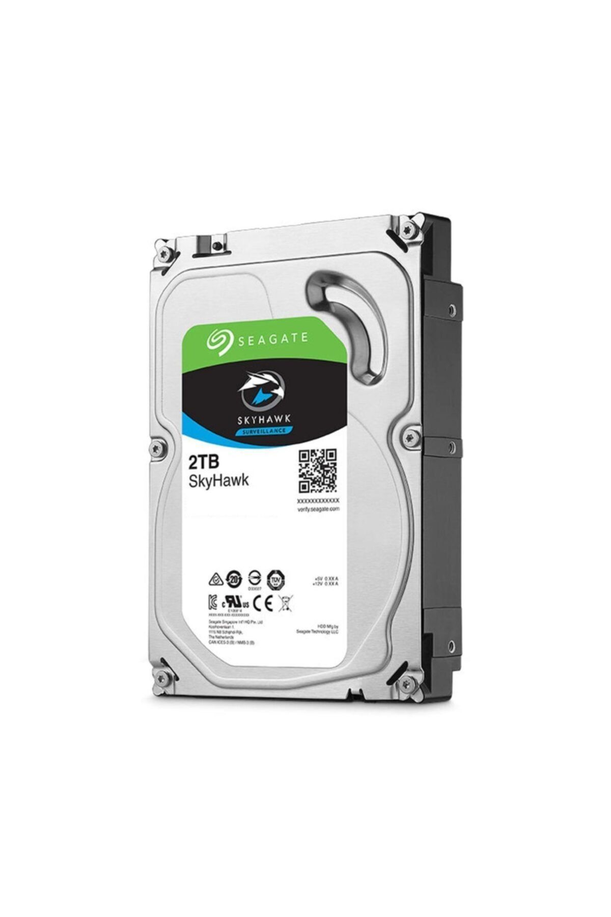 Seagate 2tb 3.5" 5900rpm 256mb Sata3 Güvenlik Diski Skyhawk St2000vx015