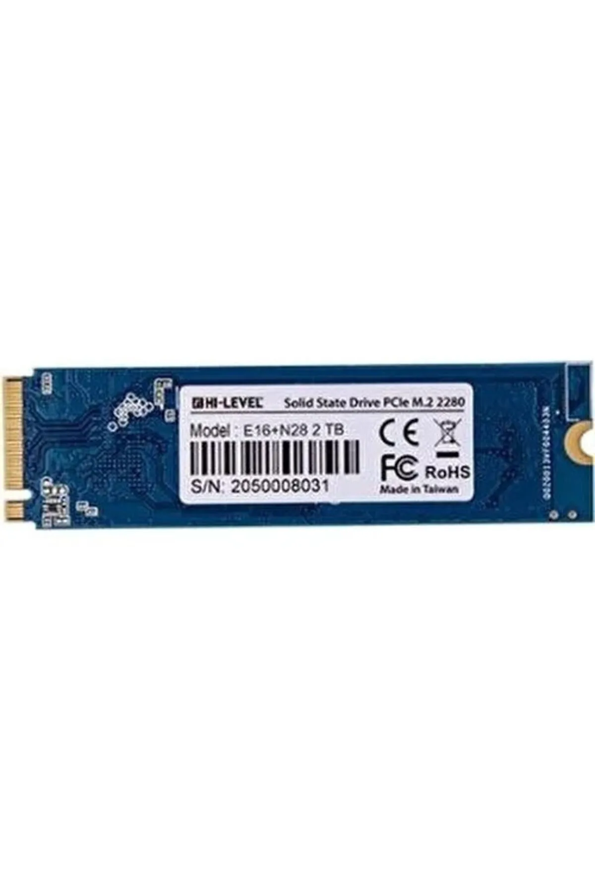 Hi-Level 2tb M2 Nvme Pcı-e G4x4 Ssd 5100-3600mb Hlv-m2pcıeg4x4ssd2280/2t