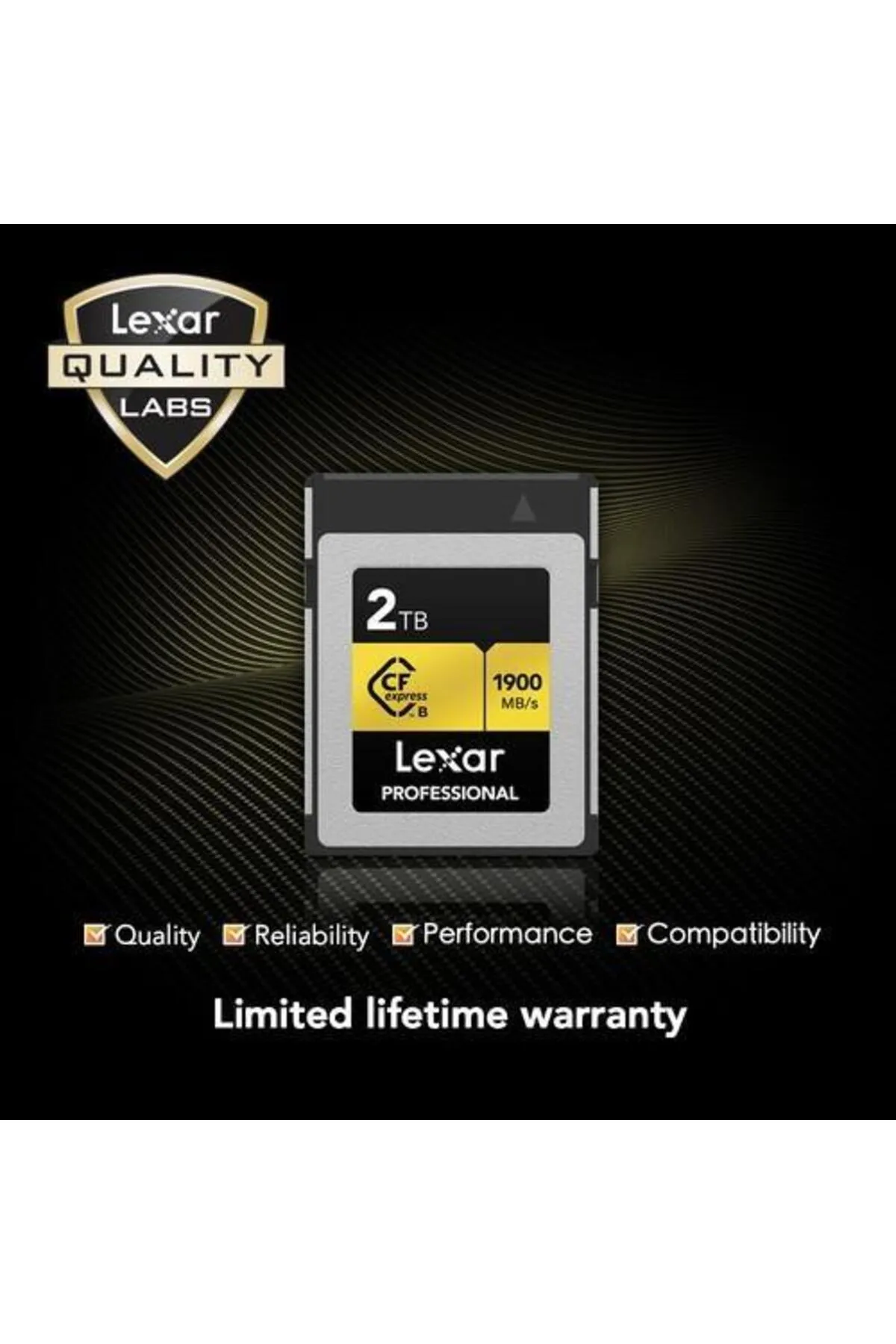 Lexar 2tb Professıonal Gold Lcxexpr002t-rneng Cfexpress 4.0 Type-b Kart