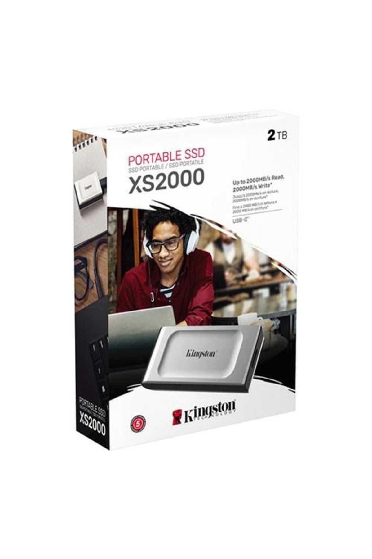 Kingston 2tb Sxs2000/2000g Ssd Usb 3.2 Harici Disk