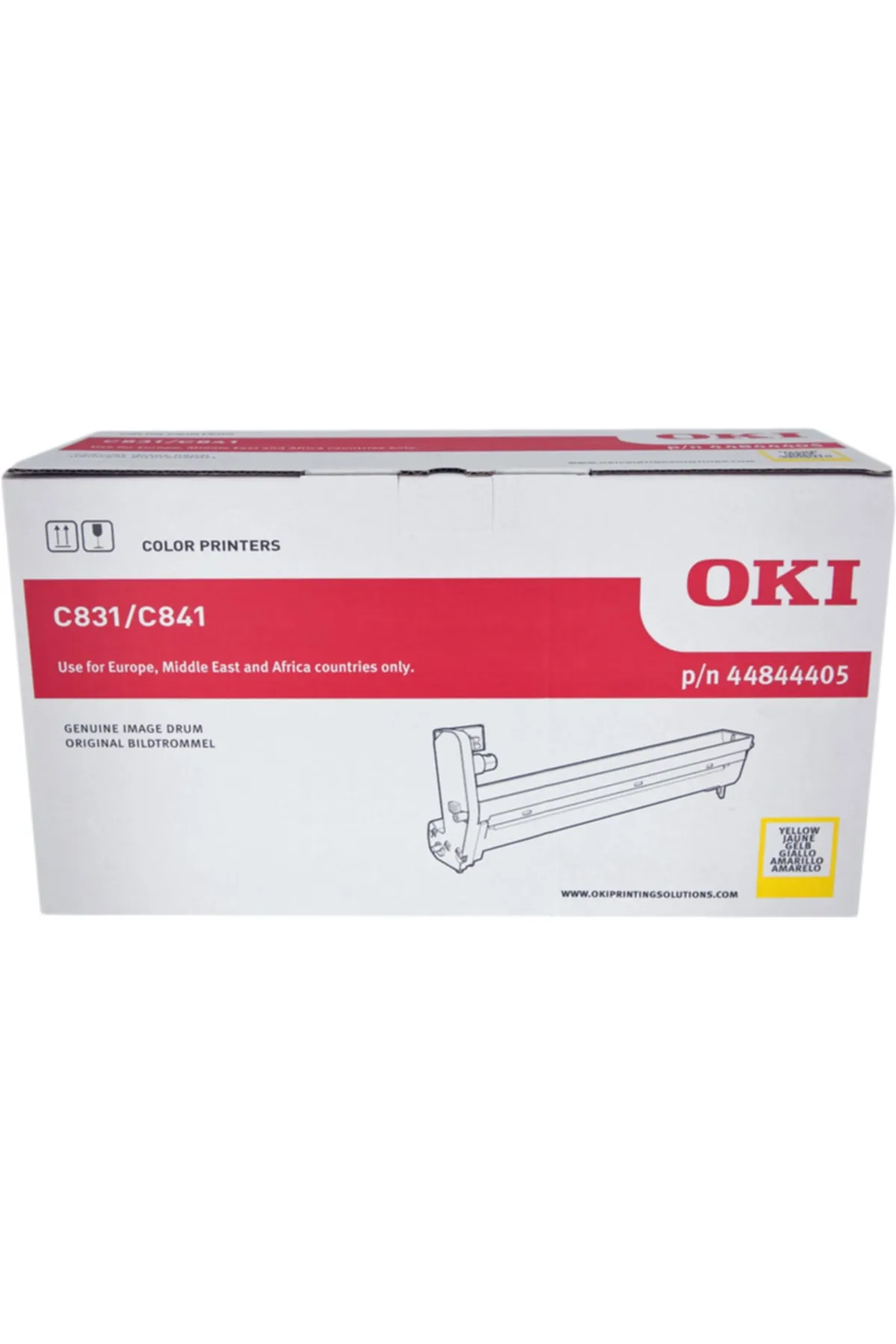 OKI 30000 Sayfa Kapasiteli Sarı Drum 44844405