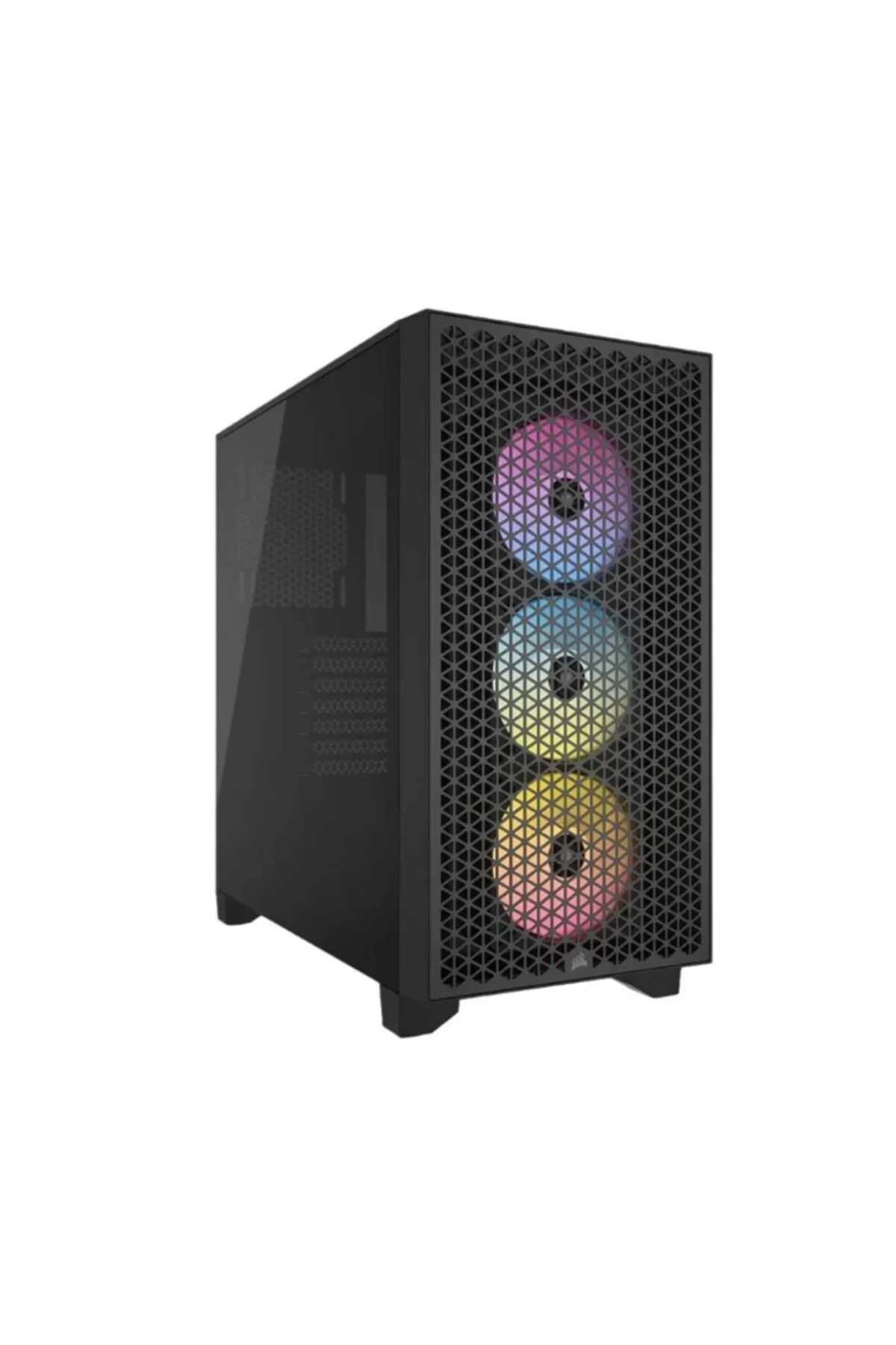 Corsair 3000D RGB FANLI 650W MidT ATX SİYAH KASA