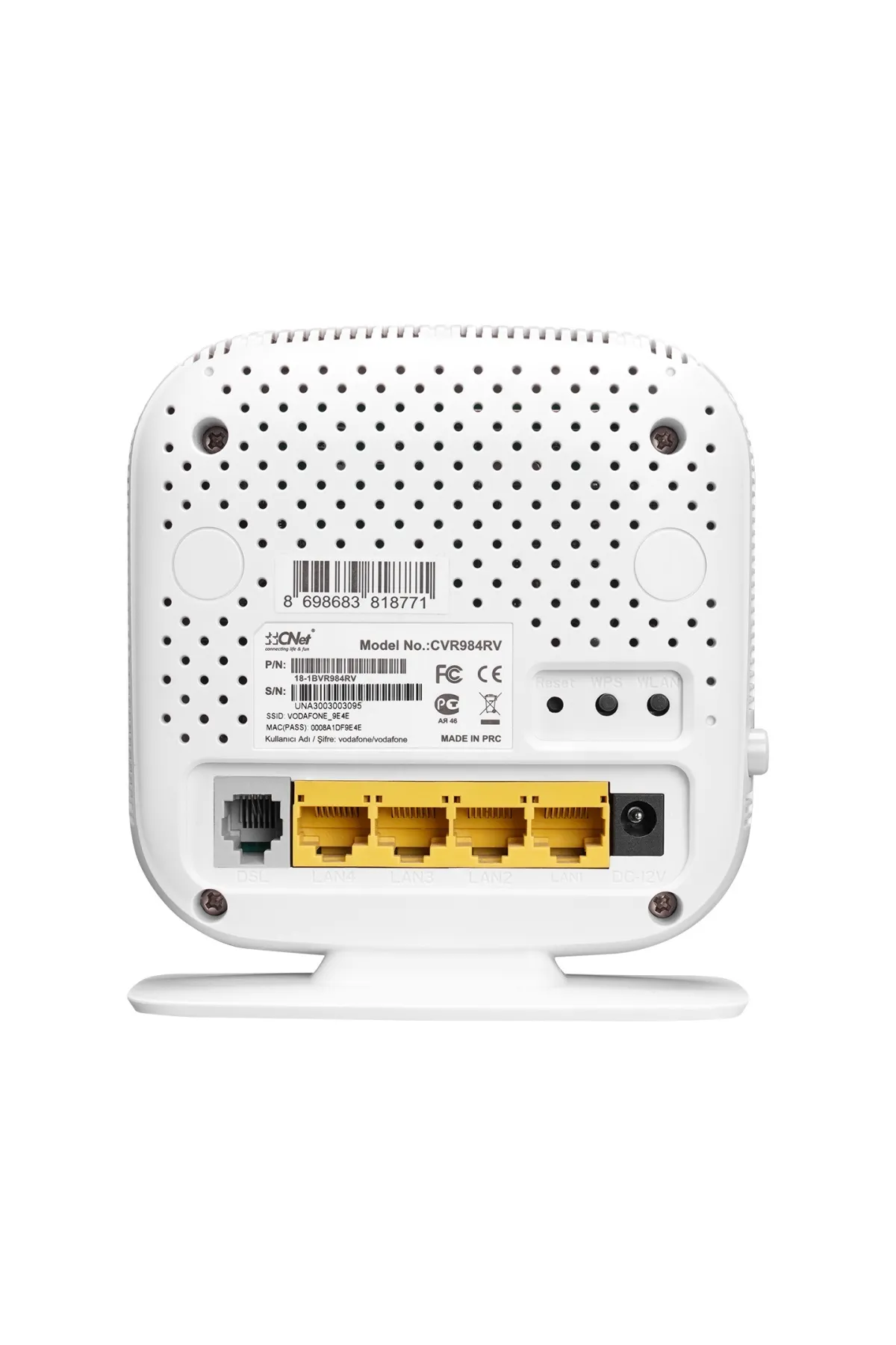 J-TECH 300mbps Kablosuz Vdsl/adsl2+ Modem Router Cnet Cvr984rv 2.4ghz