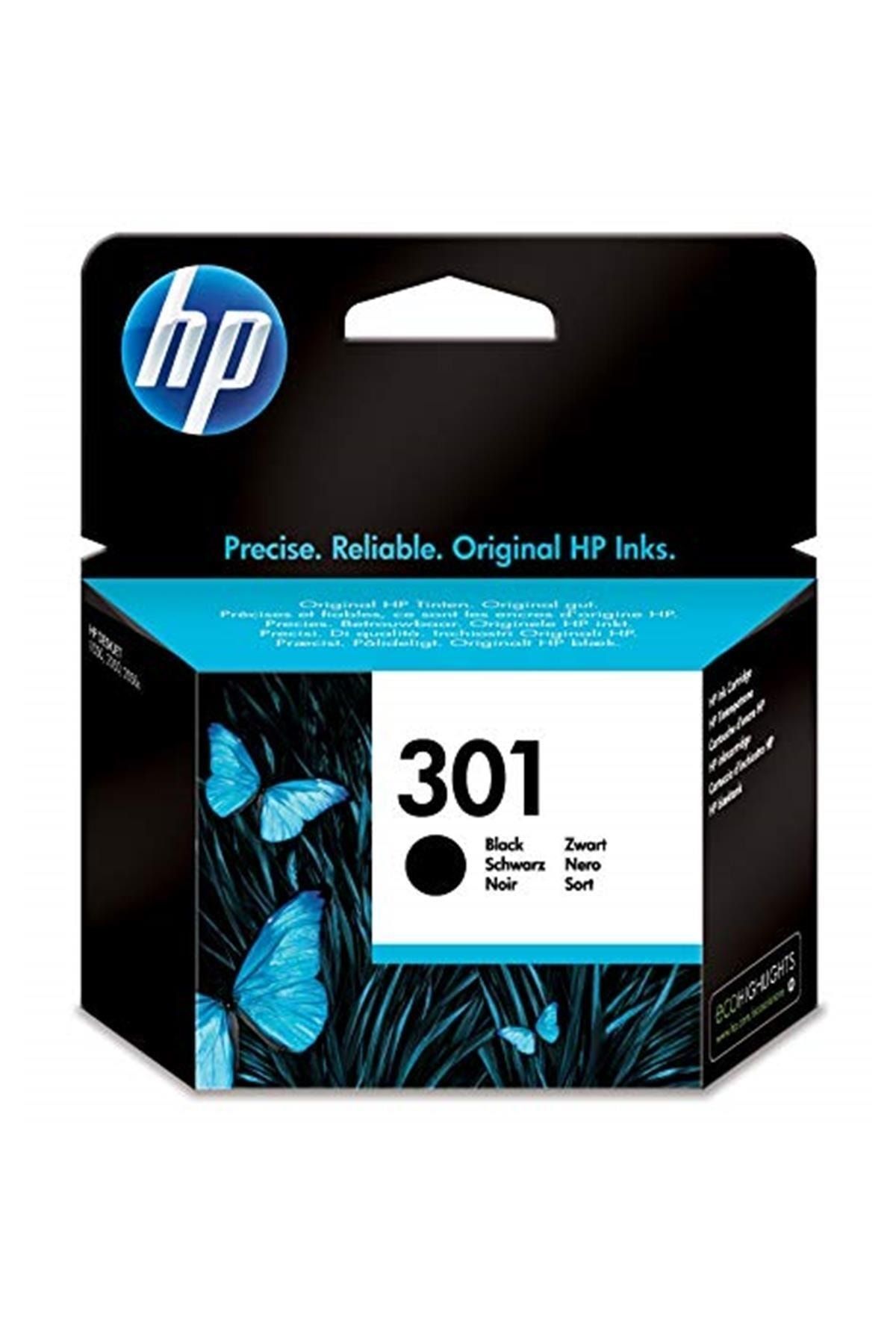 HP -301 Siyah Mürekkep Kartuş 190 Sayfa ch561ee