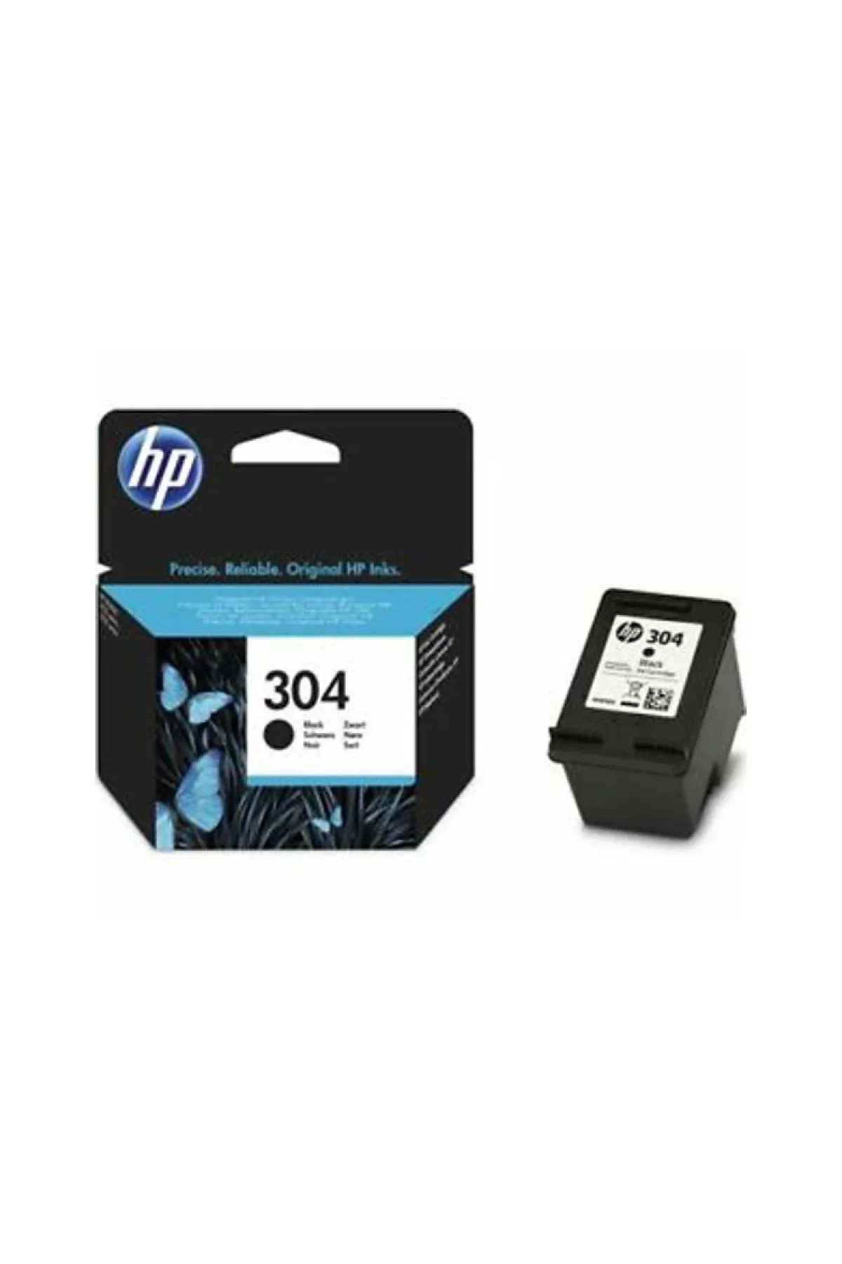 HP 304-n9k06ae Siyah Orijinal Kartuş