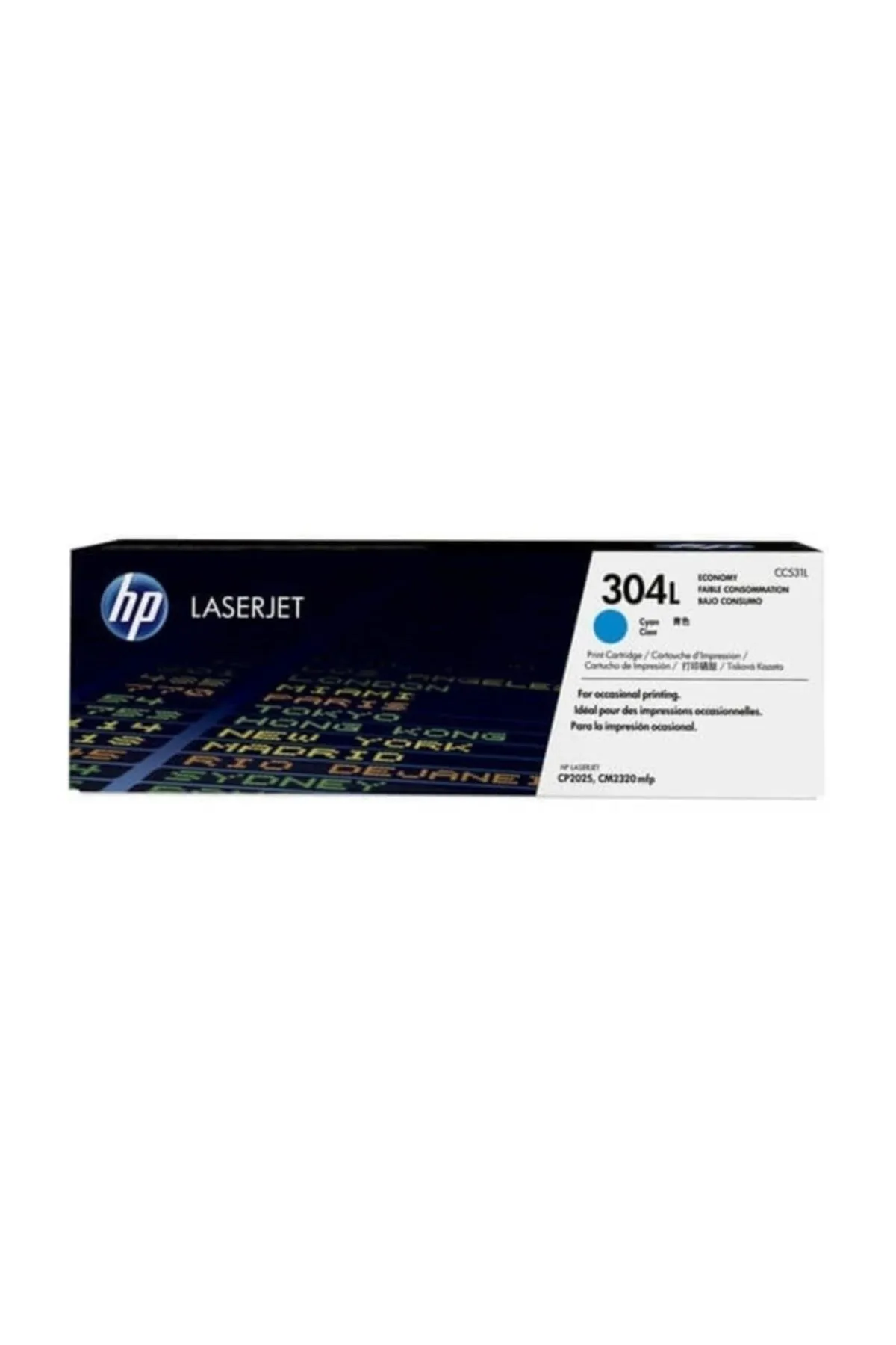 HP 304L Cyan Mavi 1.400 Sayfa Kapaiteli Ekonomik Toner Cc531L