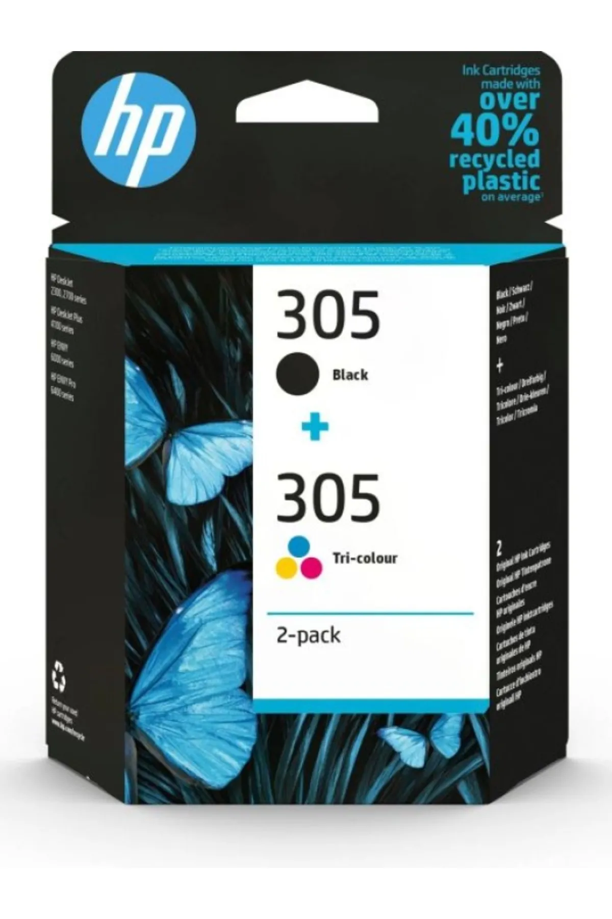 HP 305 Black-color Siyah-renkli Multi Paket 6zd17ae