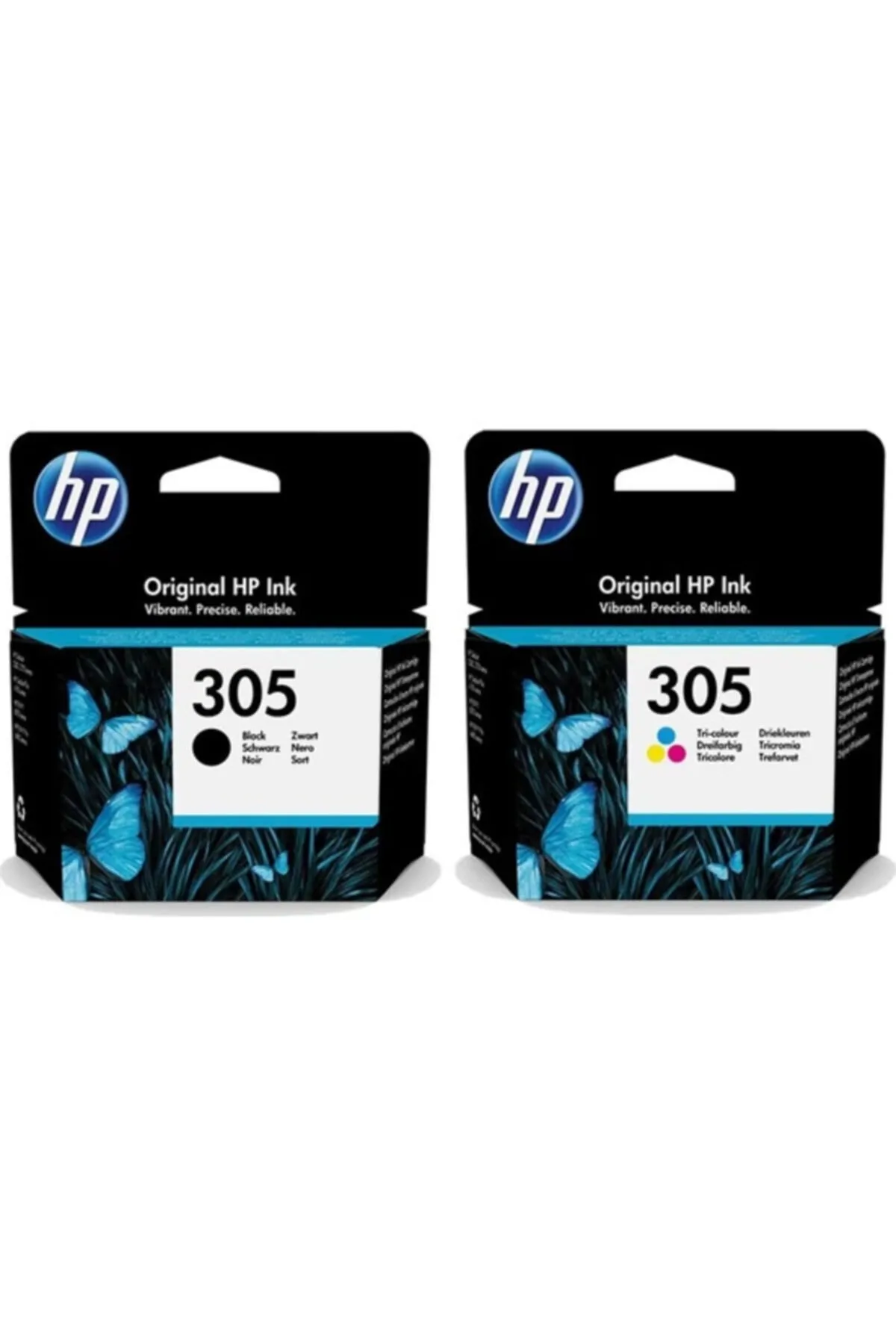 HP 305 Renkli 3ym60ae Ve 305 Siyah 3ym61ae Kartuş Seti