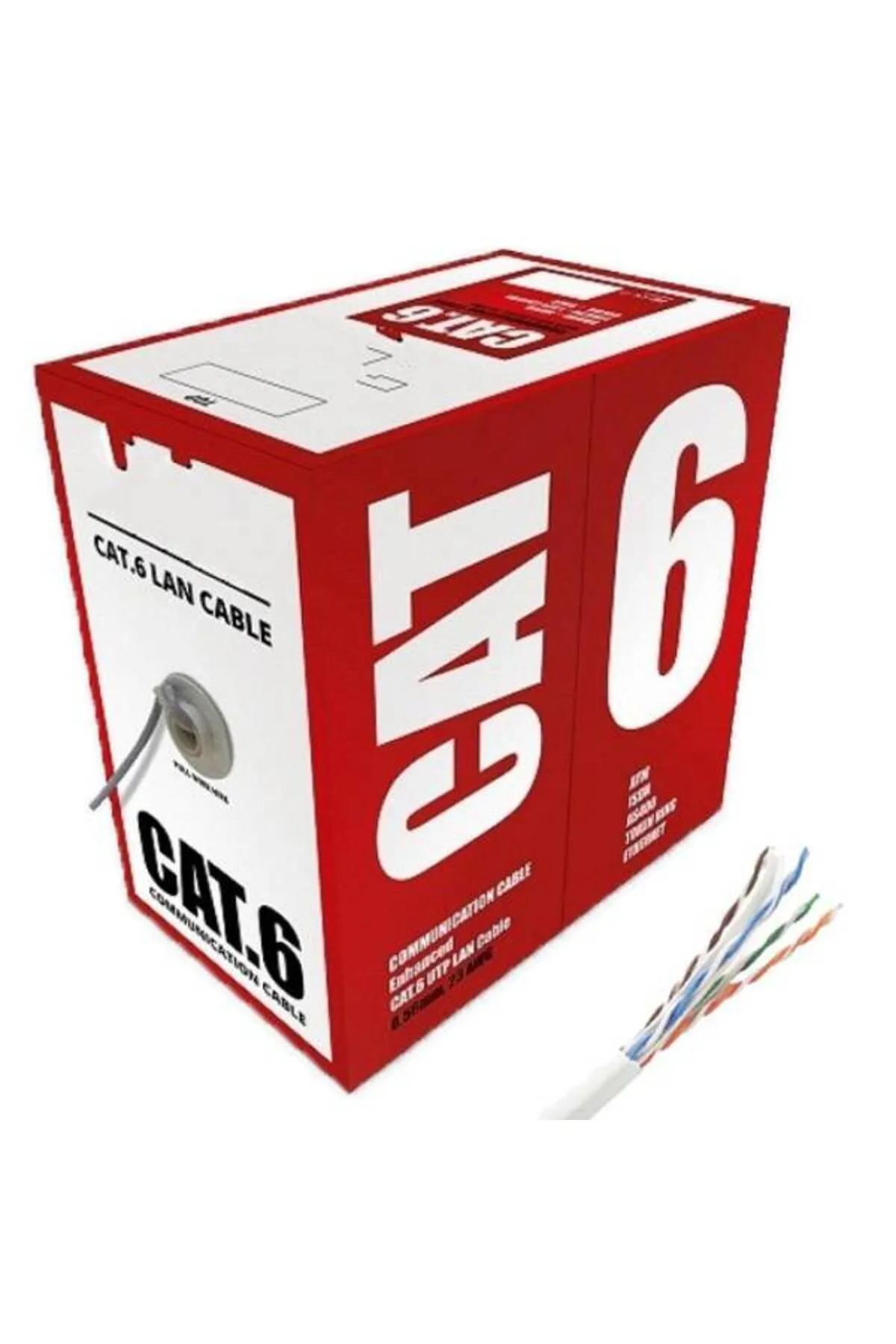 Concord 305mt Metre Cat6 23awg Kablo Ethernet I?nternet Network Ağ Ip Kamera Kablo