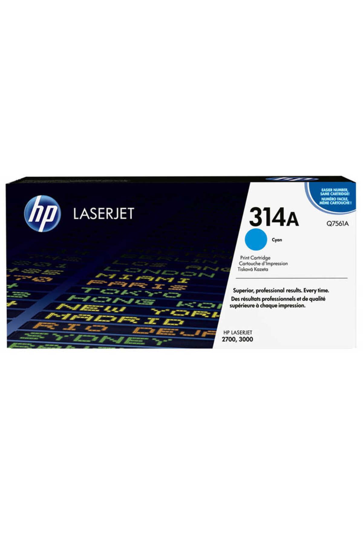 HP 314A - Q7561A - MAVİ TONER