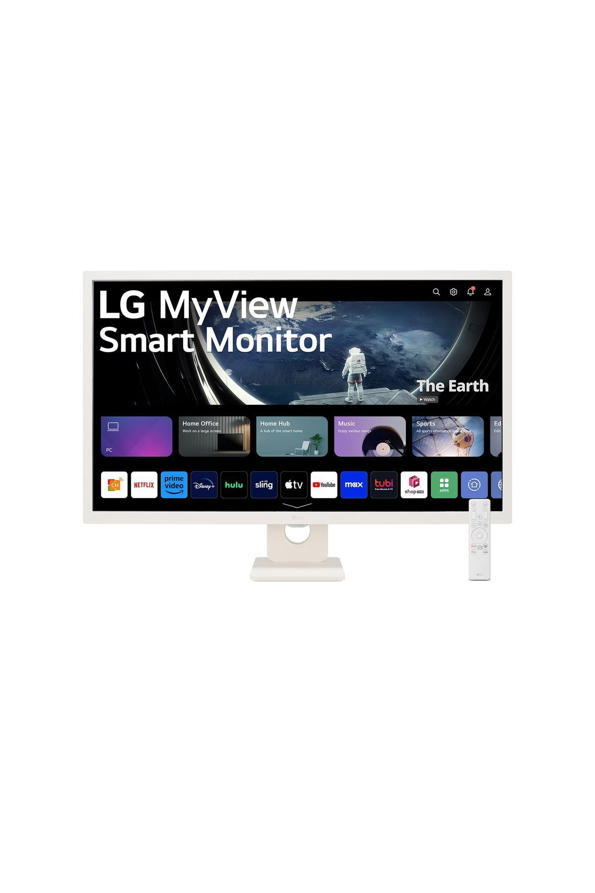 LG 31.5" 32sr50f-w Webos 8ms Ips Fhd Smart Monitör