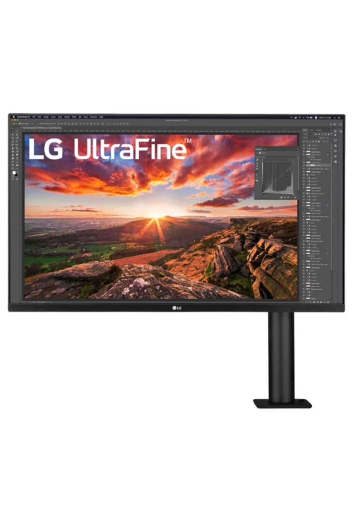 LG 31.5'' 32un880p-b Ergo 60hz 5ms Ips Uhd (HDMI, DİSPLAYPORT, TYPE-C, USB) Hareketli Monitör