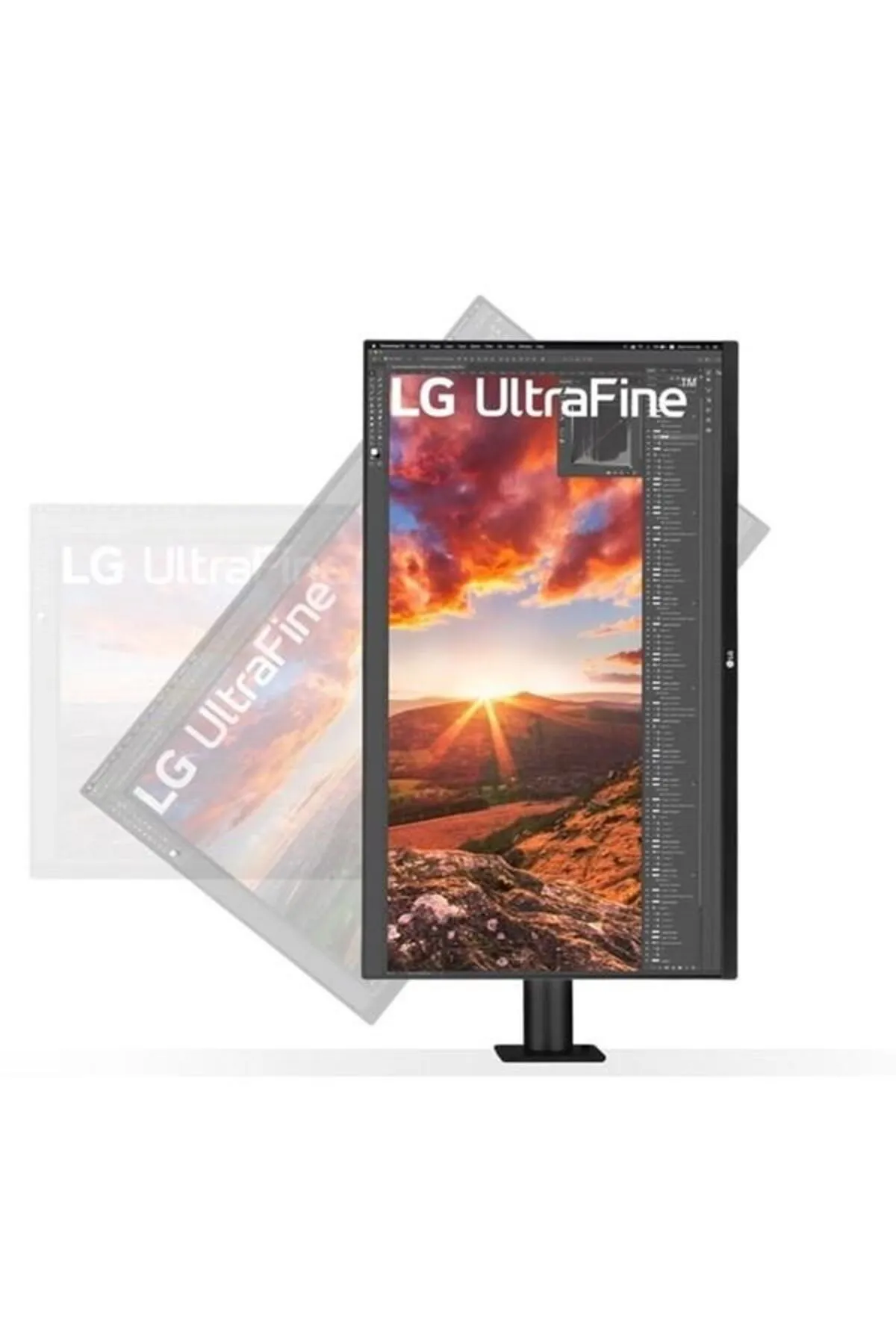 LG 31.5" Ips 32un880p-b 5ms 60hz Hdmı-dp Usbc Pıvot Multımedya Monitör 3840x2160