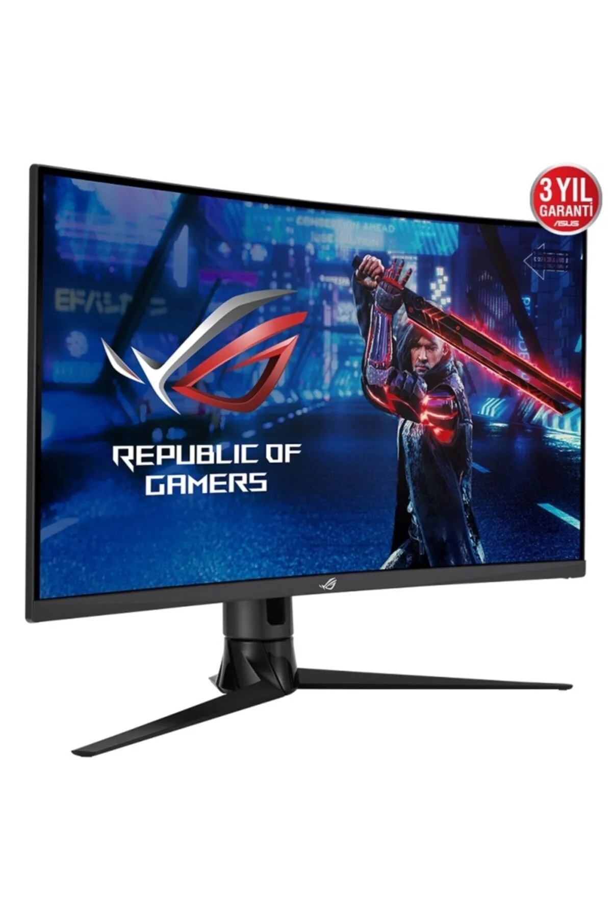 Asus 31.5" Va Rog Strıx Xg32vc 1ms 170hz Hdmı-dp Kavisli Gamıng Monitör (2560 X 1440) Monitor