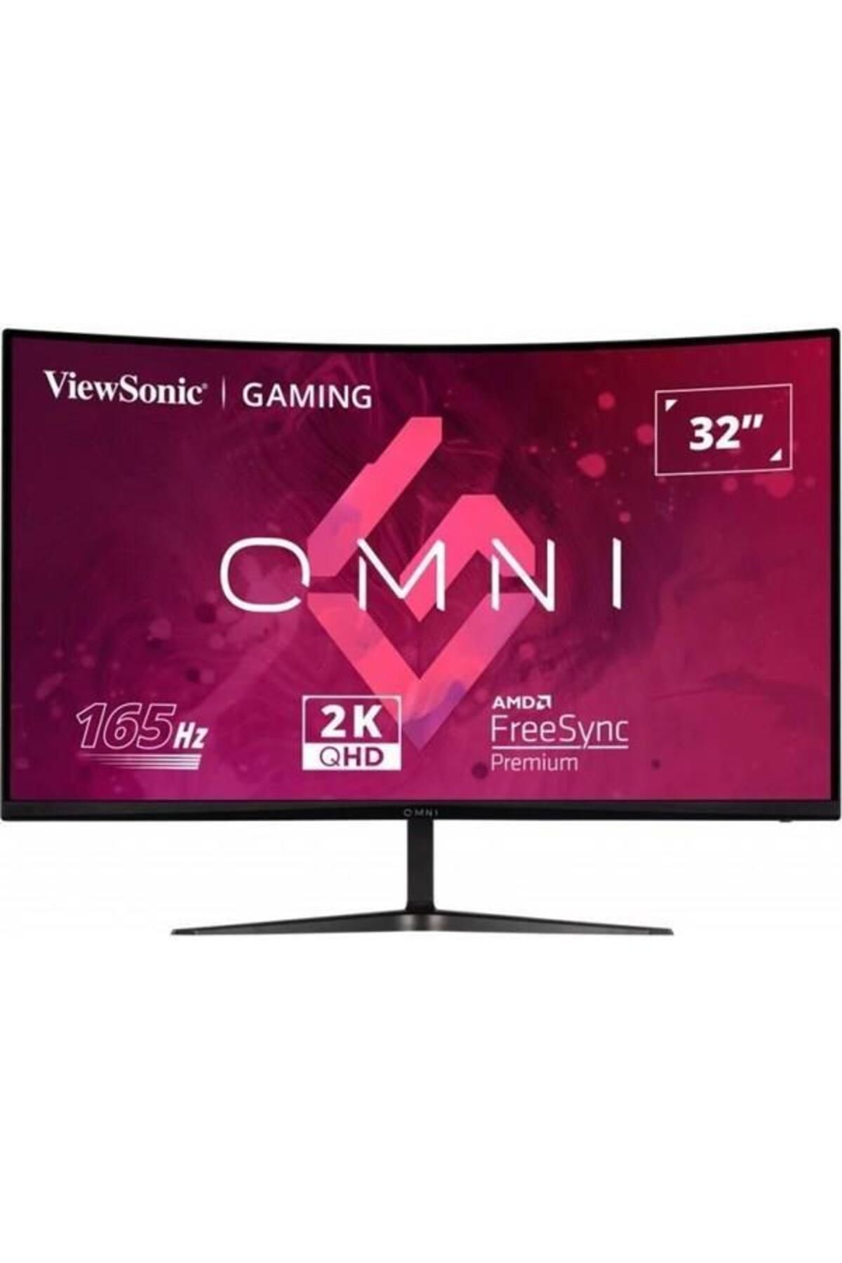 ViewSonic 31.5" Va Vx3218c-2k 1ms 165hz Hdmı-dp Kavıslı Gamıng Monitör 2560x1440