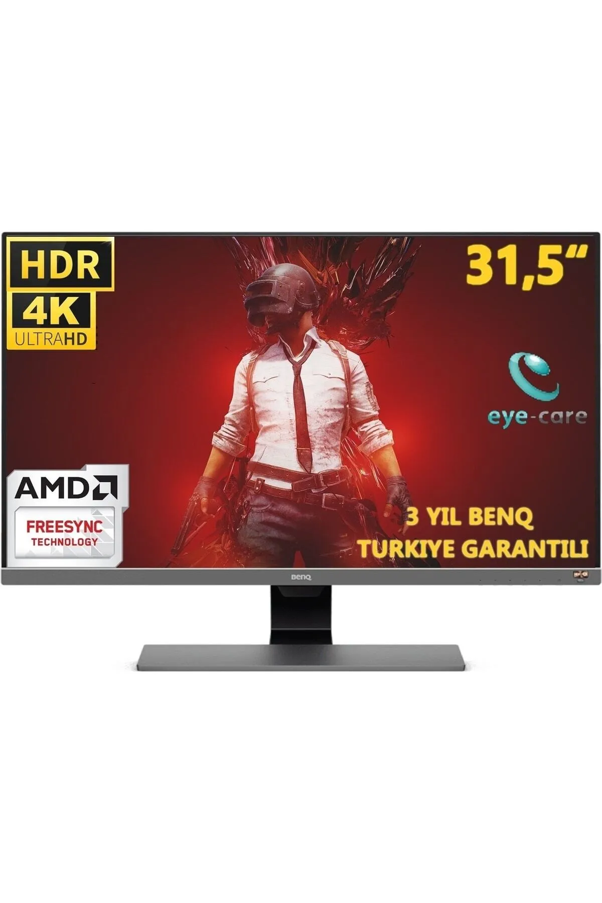 BenQ 32 Ew3270u (3840x2160) 4k Freesync 4ms (hdmı+dp+usb Type-c) Va Hdr10 2wx2 Pro Monitör