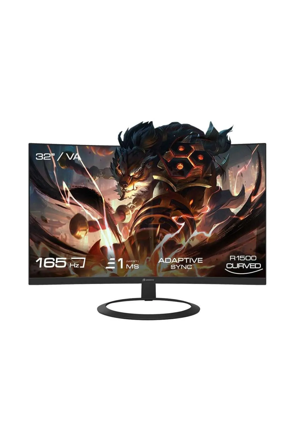 GameBooster 32" GB-3216CQHD 1Ms 165Hz QHD VA CURVED GAMING MONİTÖR