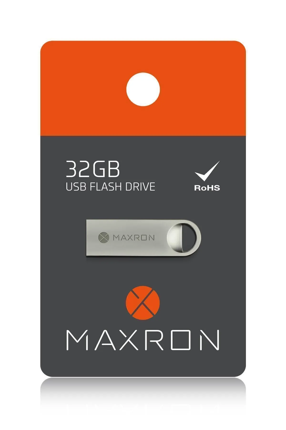 Maxron 32 GB Flash Bellek Metal Gövde Ömür Boyu Garantili Güvenli Usb Bellek Data Traveler