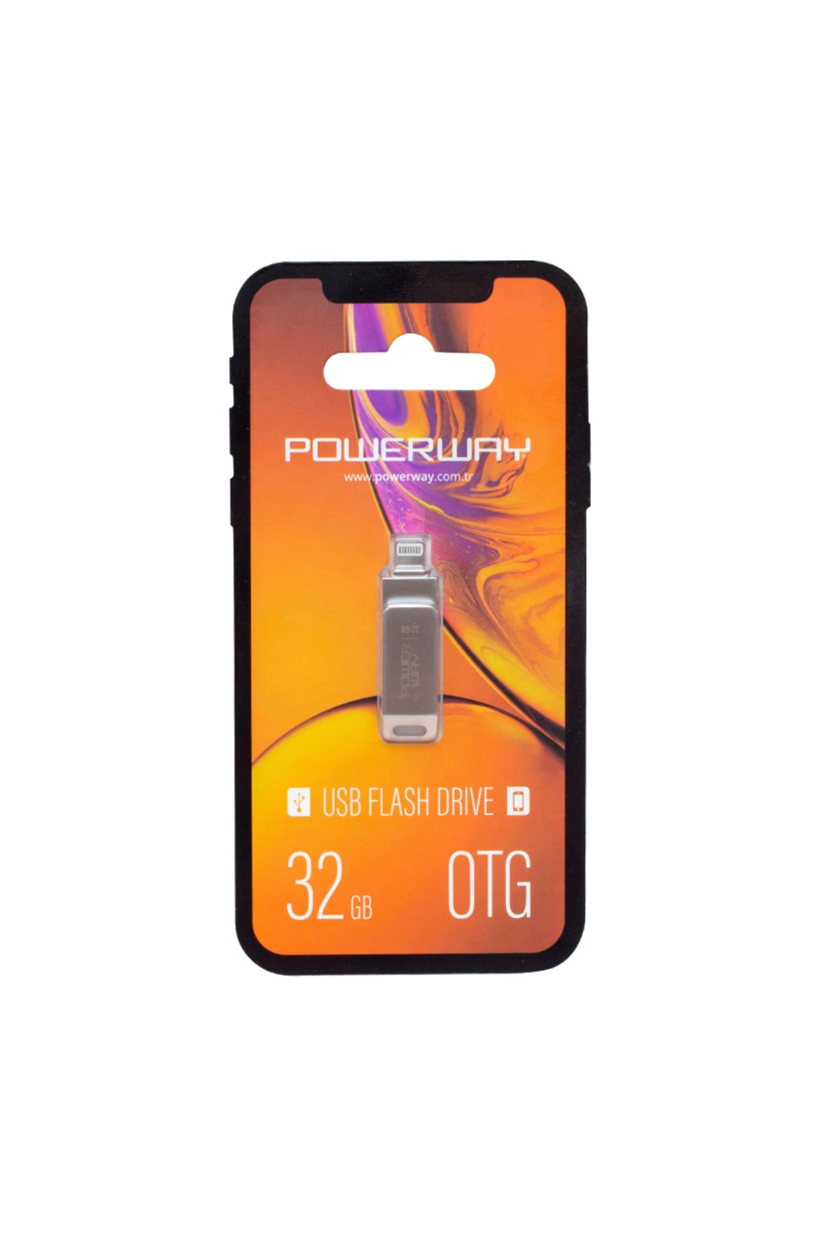 Powermaster 32 GB IPHONE USB 2.0 OTG METAL FLASH BELLEK