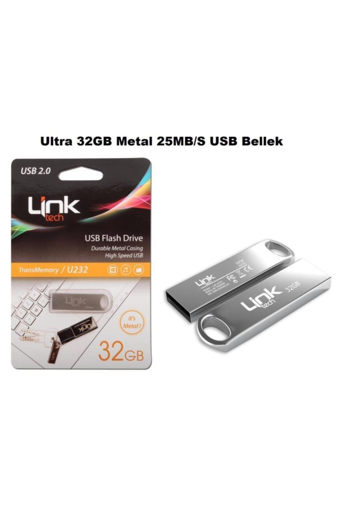 The Loggia 32 Gb Link Tech Usb Bellek Metal U232