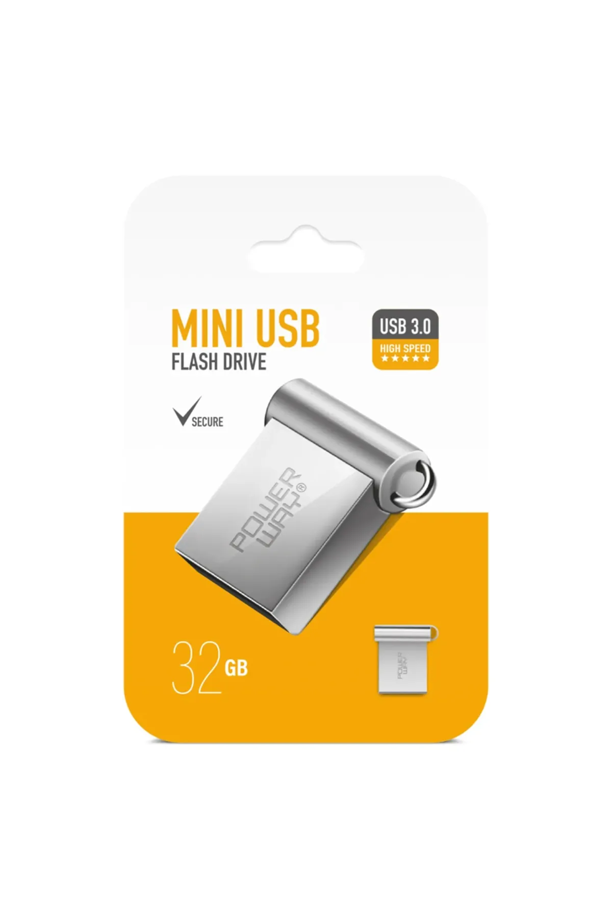 Go İthalat 32 GB USB 3.0 METAL MINI FLASH BELLEK (4453)