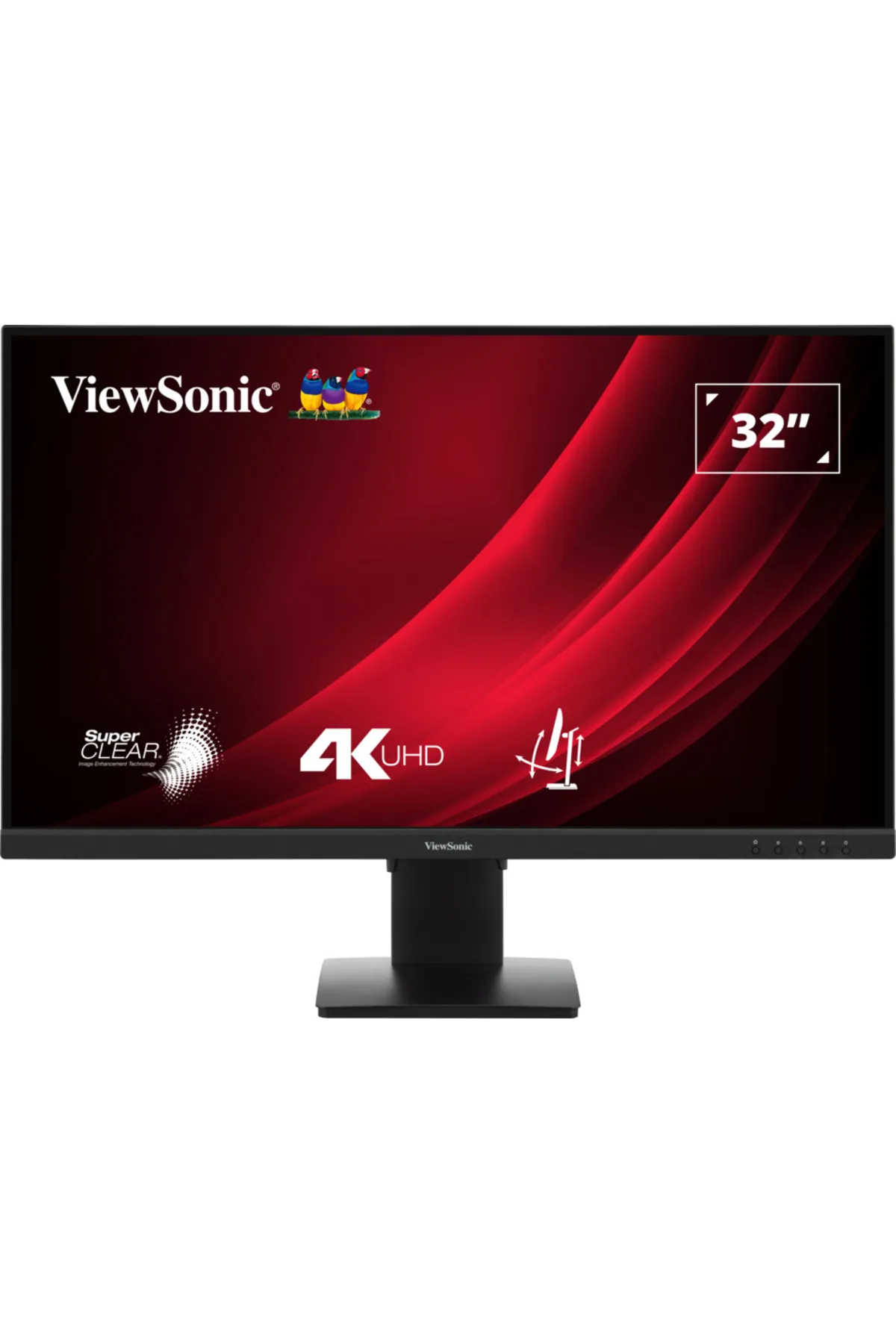 ViewSonic 32” VG3208-4K-HD 4Ms 60Hz UHD VA Panel 4K Yükseklik Ayarlı Monitor