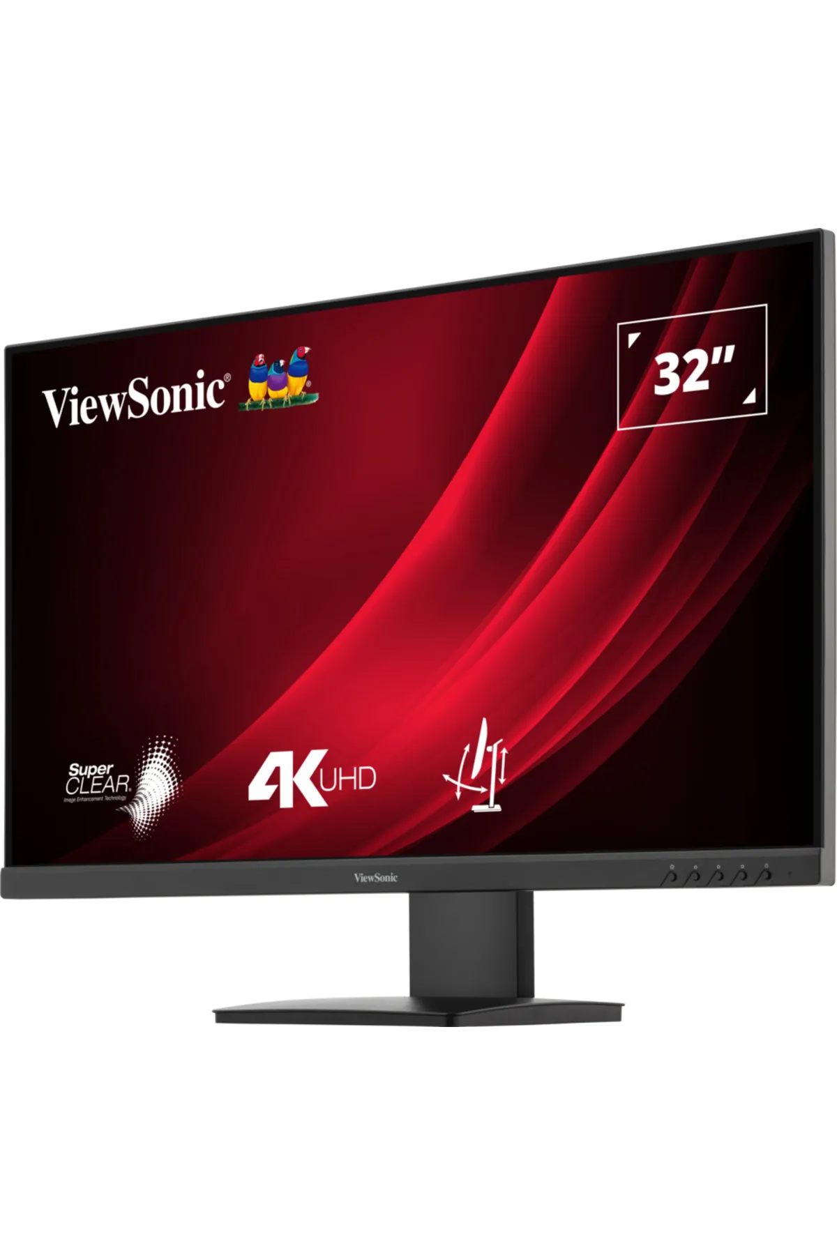 ViewSonic 32” VG3208-4K-HD 4Ms 60Hz UHD VA Panel 4K Yükseklik Ayarlı Monitor