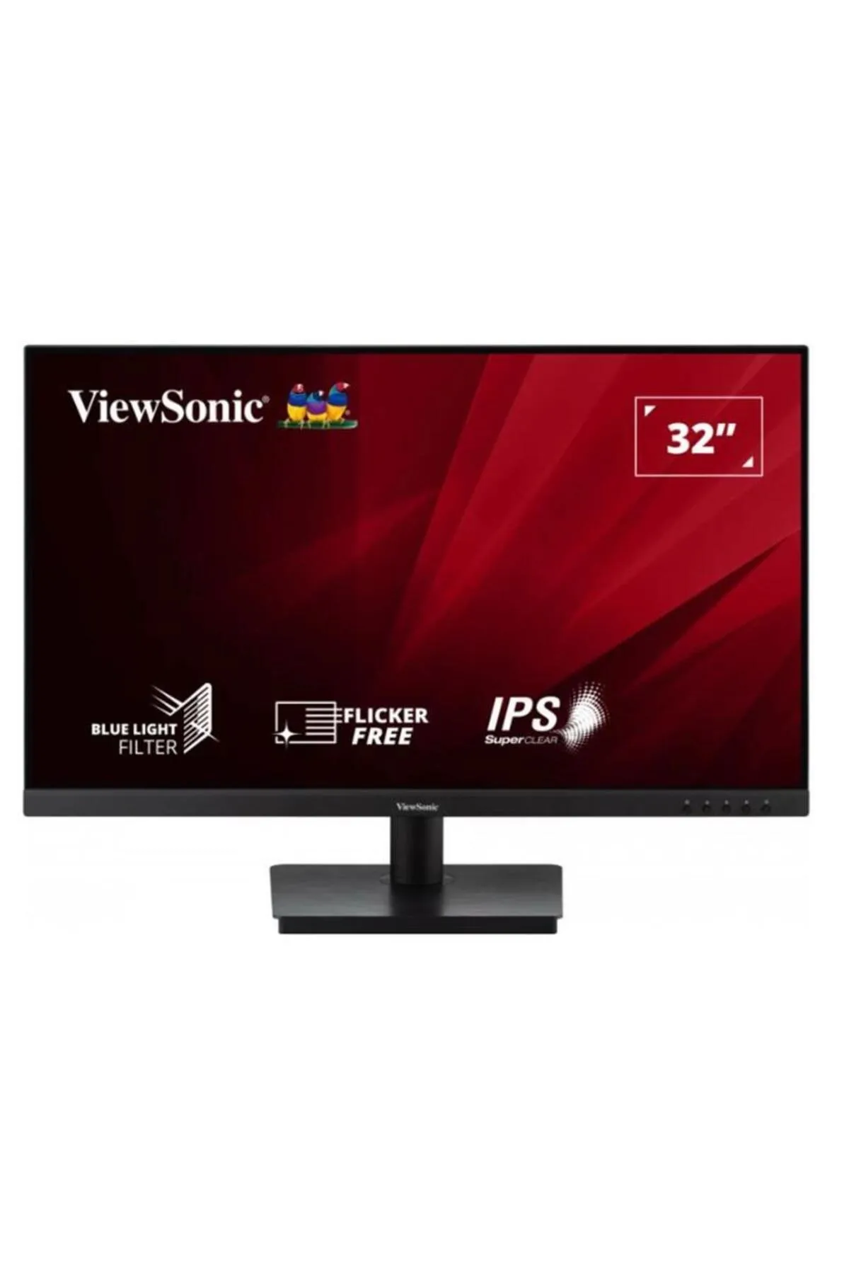 ViewSonic 32 VIEWSONIC VA3209-2K-MHD IPS 4MS 75MHZ 2XHDMI 1XDP QHD 2560X1440 HOPARLÖR VESA SİYAH MONİTÖR