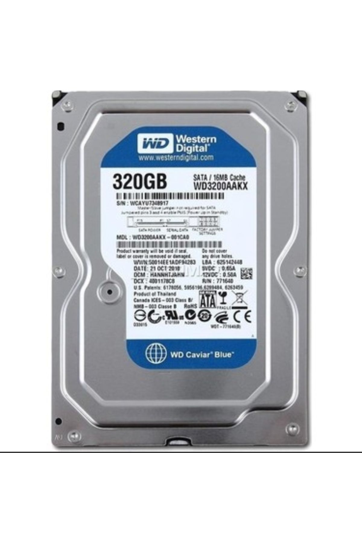 OEM 320 GB Harddisk Sata3 7200 Rpm