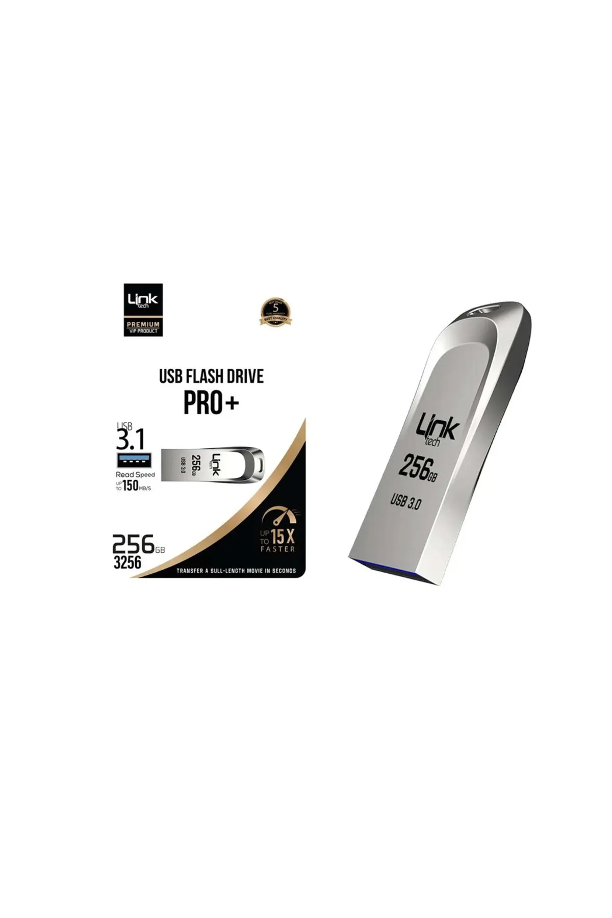 Link 3256 Premium Pro Plus 150MB/s USB 3.1 USB 256GB Flash Bellek