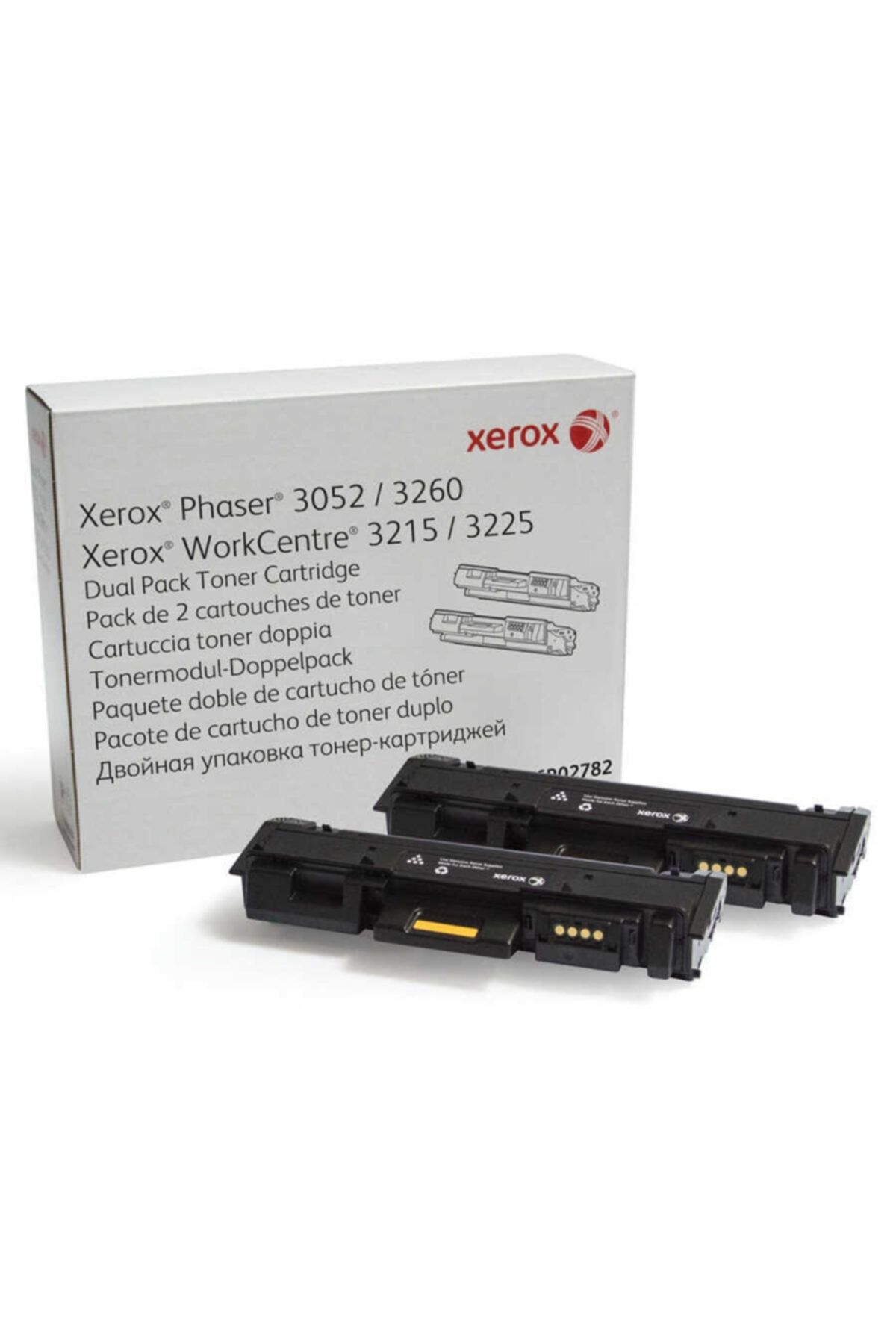 Xerox 3260 Orjinal Yazıcı Toneri 2'li Avantaj Paketi 106r02782