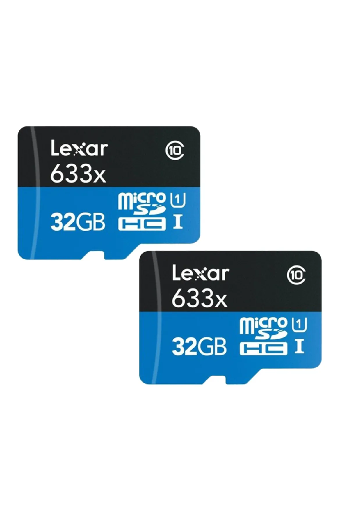 Lexar 32GB 2'li Paket 633X 100MB/s MicroSDHC Hafıza Kartı