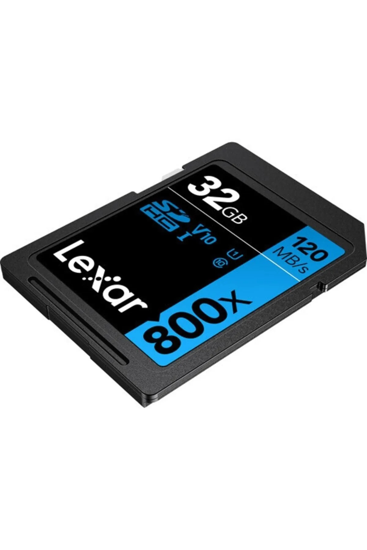 Lexar 32gb 800x Sdhc U1 V10 C10 4k Uhd 120mb/s Uhs-ı Hafiza Karti (blue Serıes )