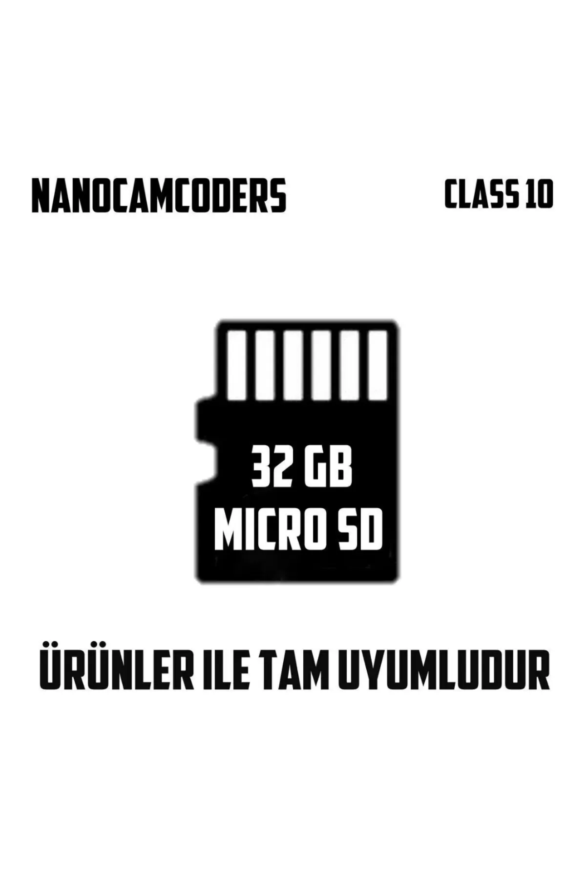 Nanocamcoders 32gb Micro Sd Kart [ 5 Gün Kayıt Depolama ]