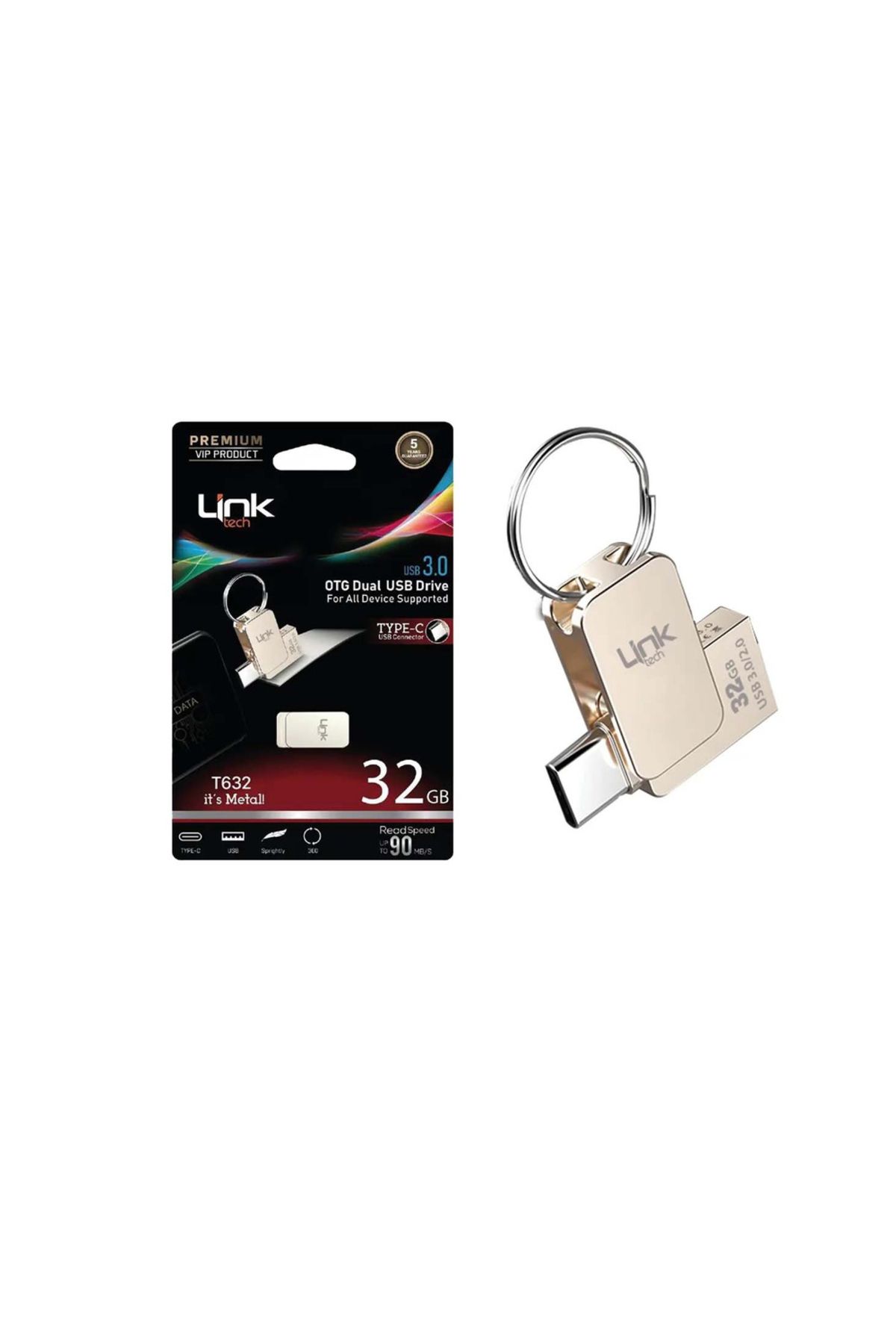 LinkTech 32gb Type-c Dual 3.0 90mb/s Premium Usb Bellek