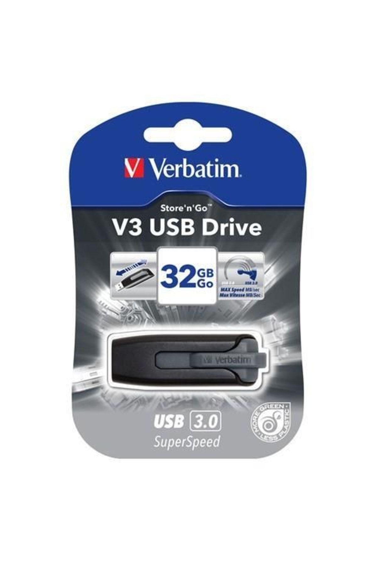 Verbatim 32gb V3 Usb Flash Bellek Usb 3.0