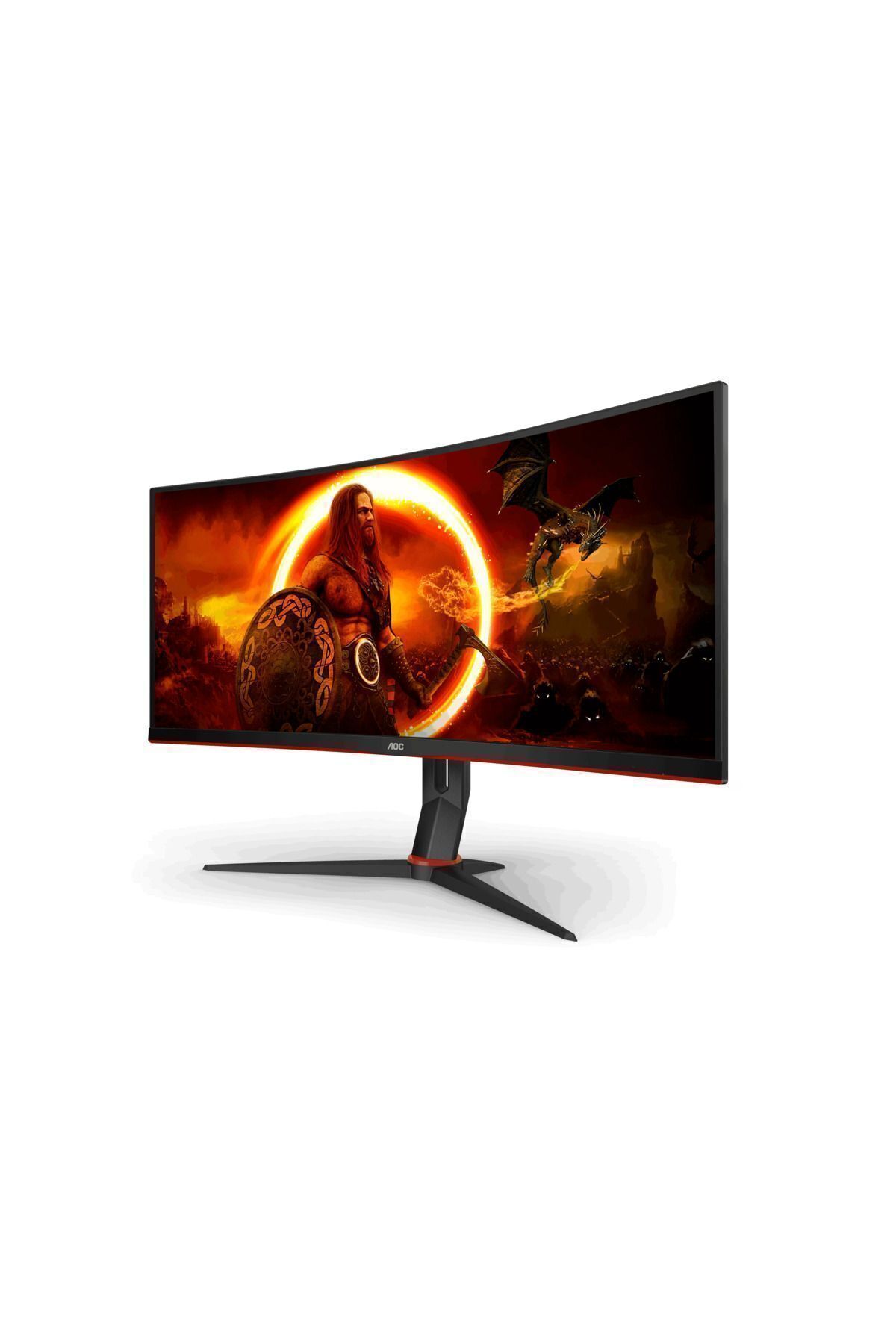 AOC 34 inc CU34G2XP/BK 1ms 180Hz FreeSync Premium WQHD VA Curved Gaming Monitör