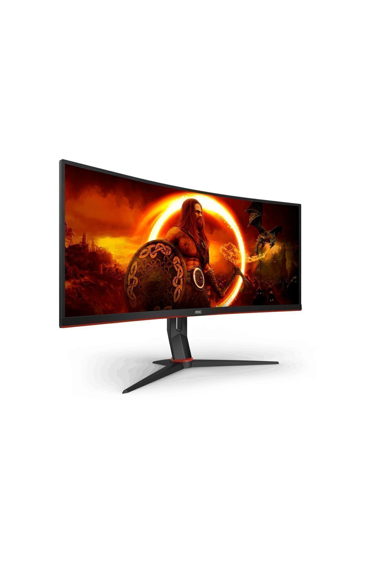 AOC 34 inc CU34G2XP/BK 1ms 180Hz FreeSync Premium WQHD VA Curved Gaming Monitör