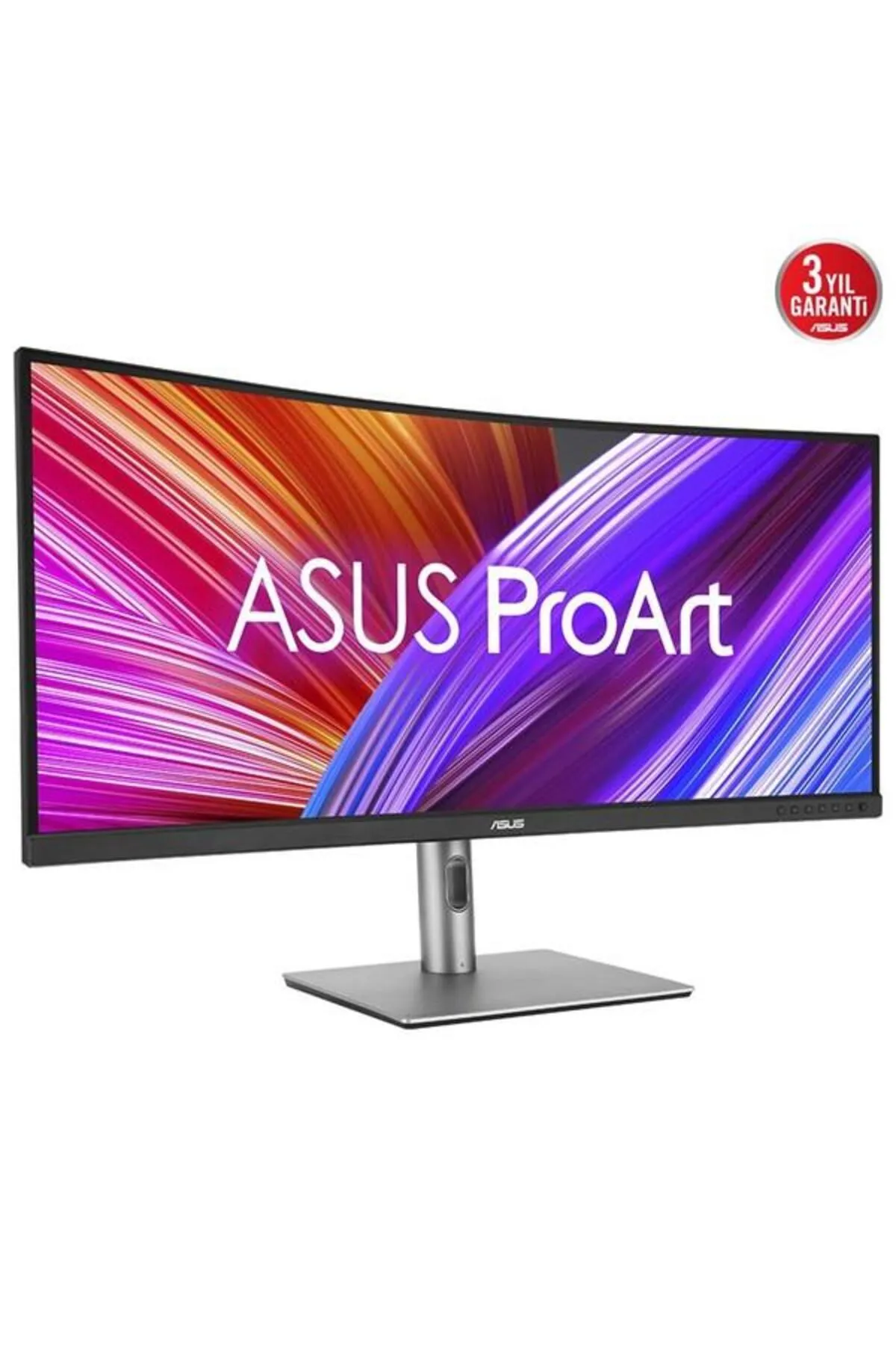 Asus 34" VA PROART PA34VCNV 5MS 60HZ HDMI-DP KAVISLI GRAFİK TASARIM MONİTÖRÜ 3440X1440