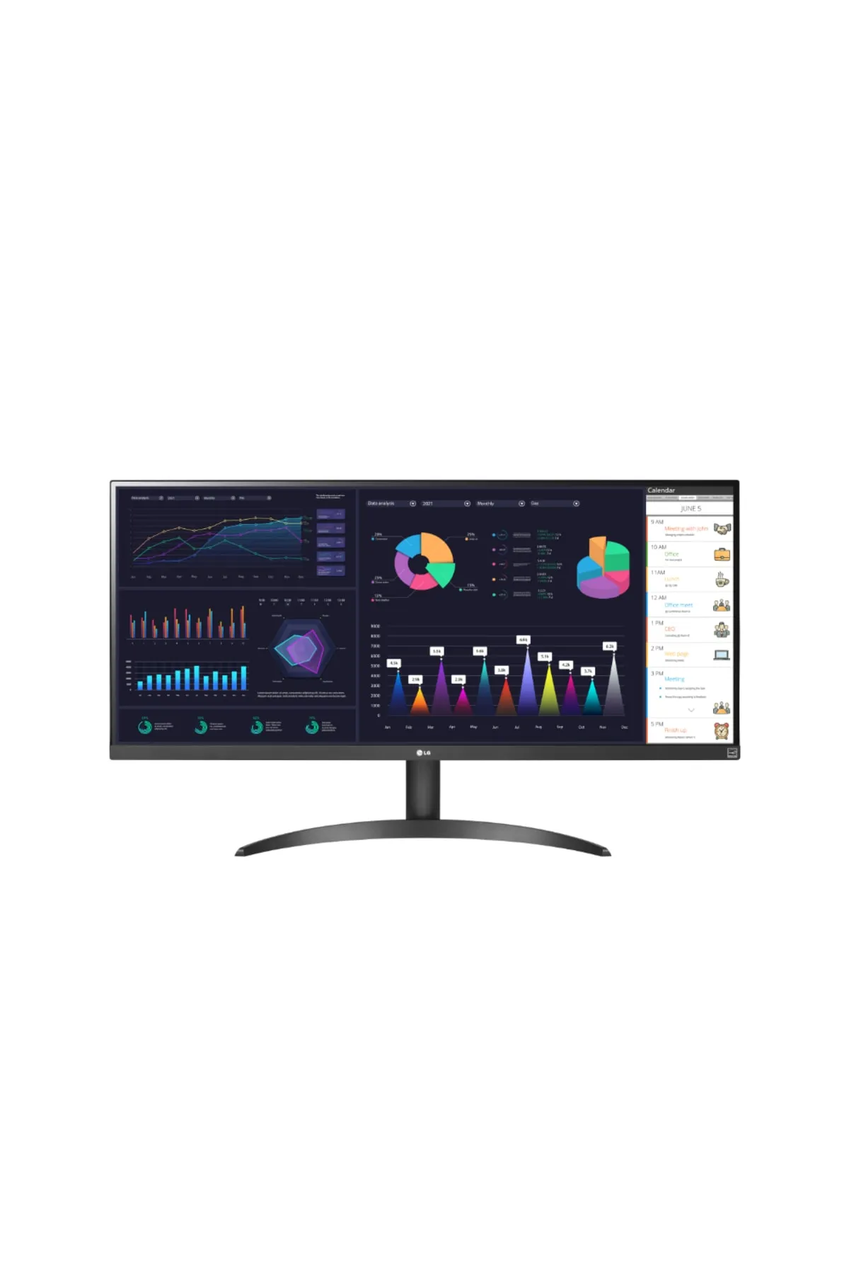 LG 34wq500-b 34 Inc 100hz 5ms Freesync Fhd Ips Monitör