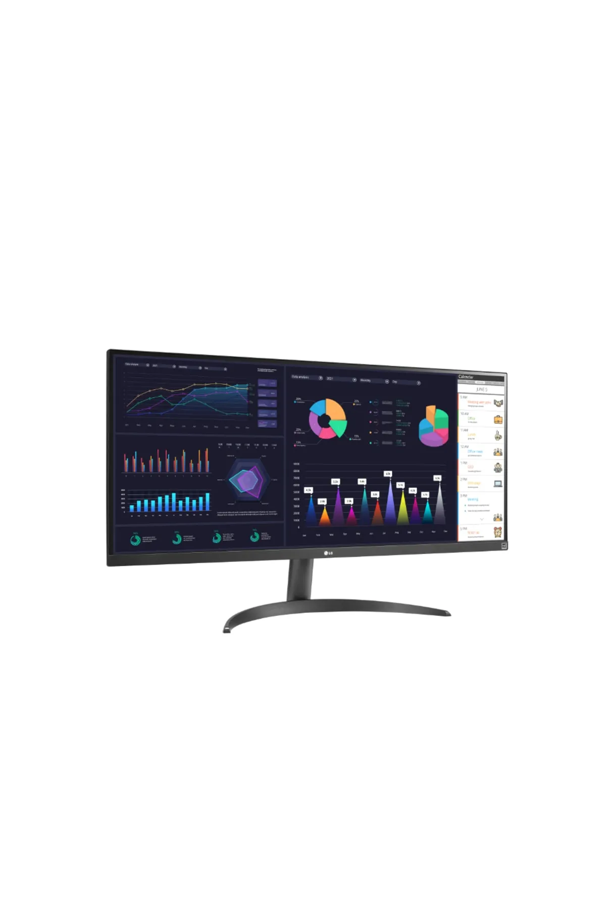 LG 34wq500-b 34 Inc 100hz 5ms Freesync Fhd Ips Monitör