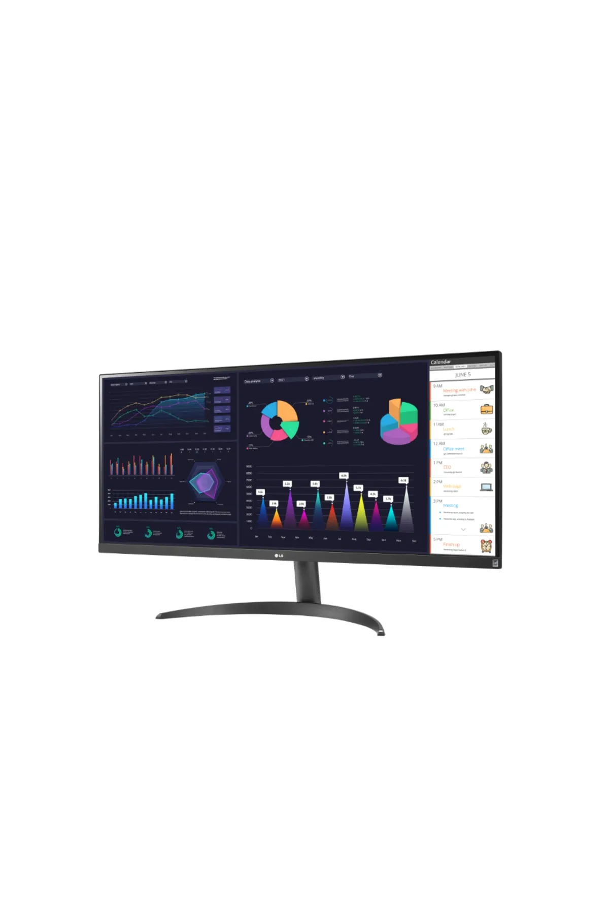 LG 34wq500-b 34 Inc 100hz 5ms Freesync Fhd Ips Monitör