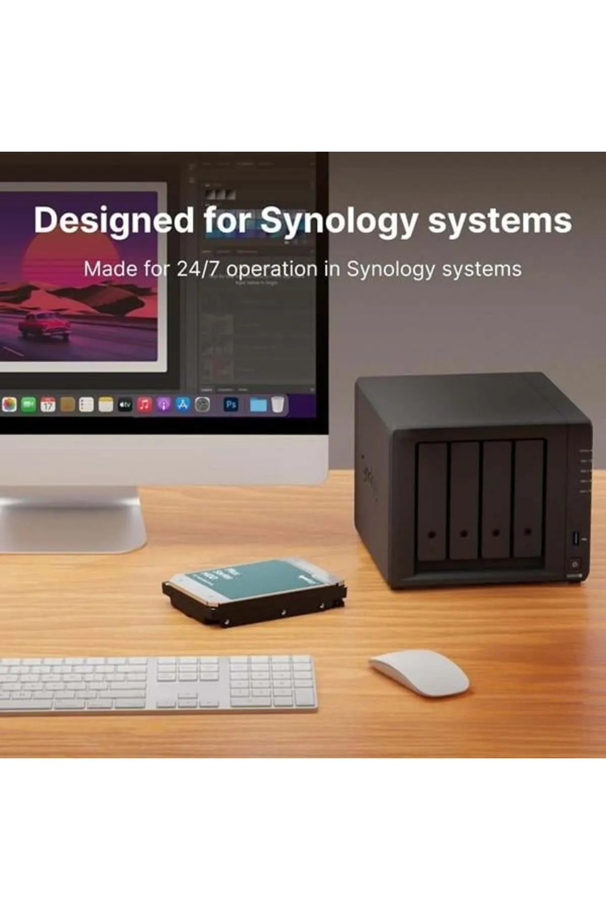 SYNOLOGY 3.5" 12tb Hat3310-12t 7200 Rpm 256mb Sata-3 Nas Diski