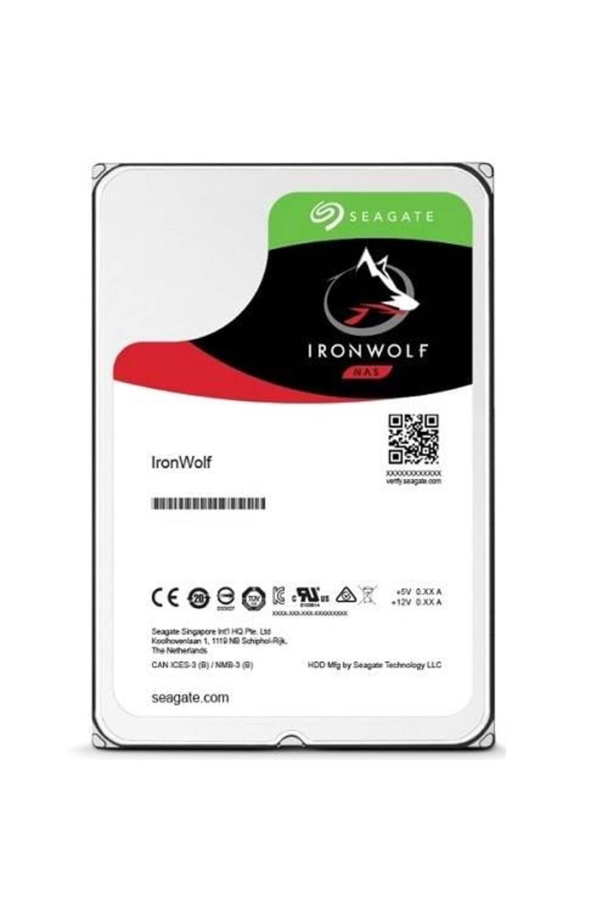 Seagate 3.5" 2tb Ironwolf St2000vn004 5900 Rpm 64mb Sata-3 Nas Diski